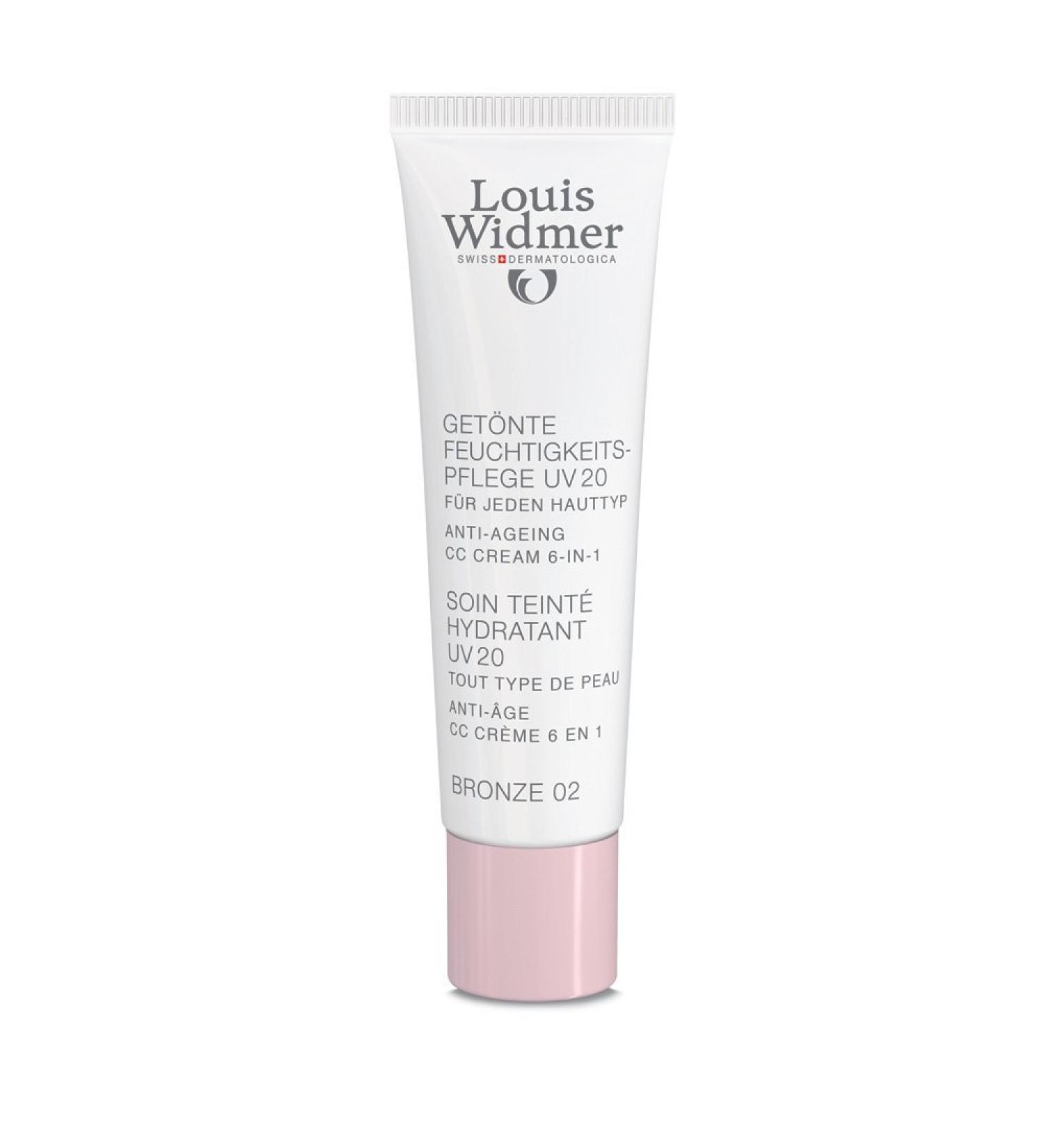 WIDMER moisturizing cream tinted UV20 CC bron 30 ml
