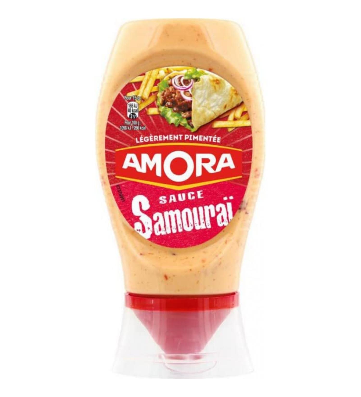 Amora Lightly Spicy Samurai Sauce 255g (Pack of 5)