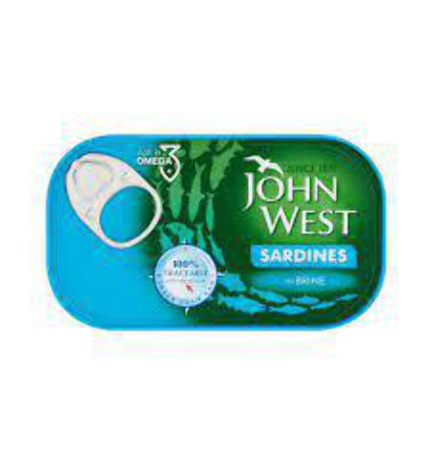 MASJohn West Sardines in Brine 120g-Fd
