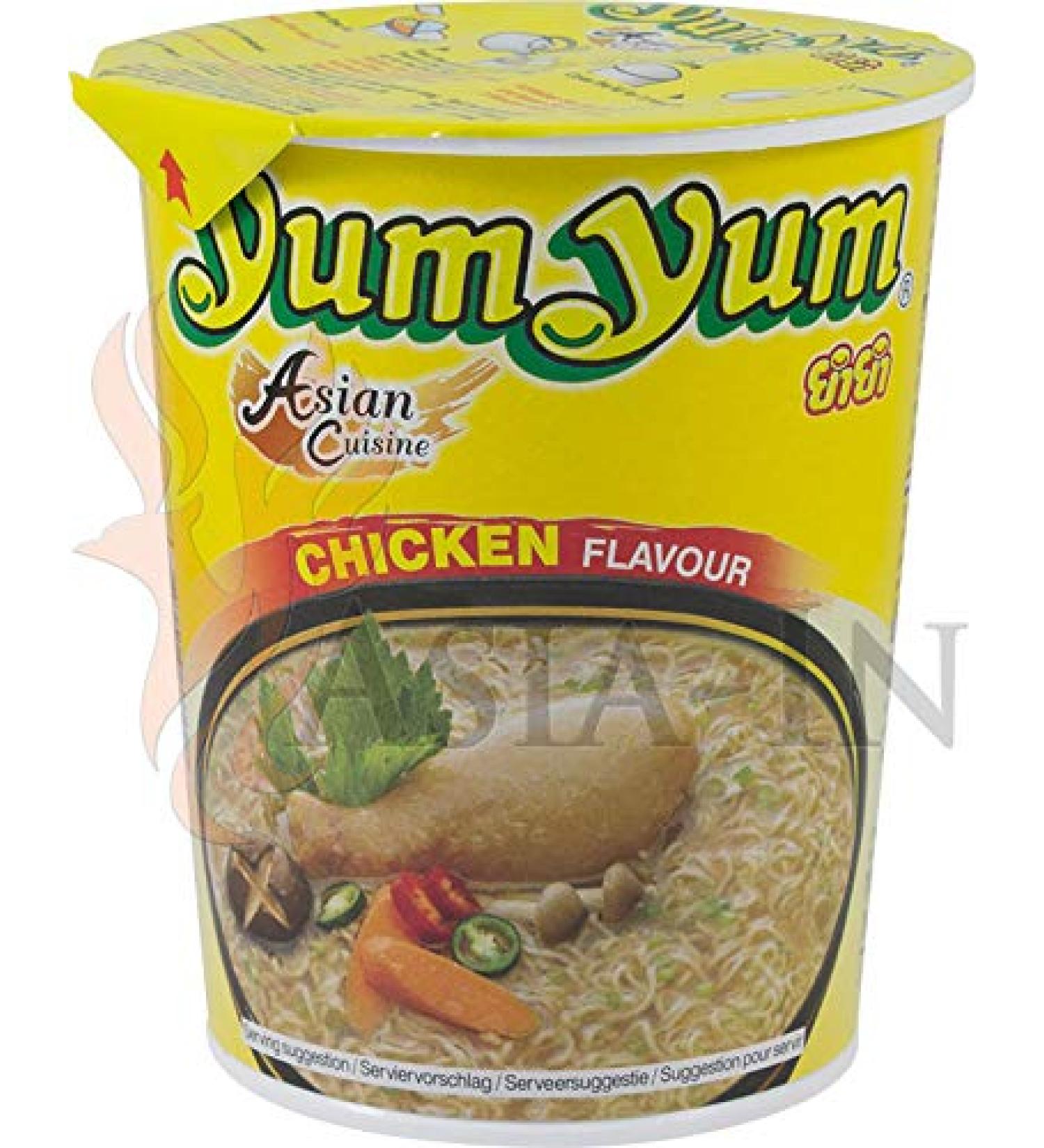 Yum Yum yumyum Chicken and Chicken Flavored Noodle Cup 70g