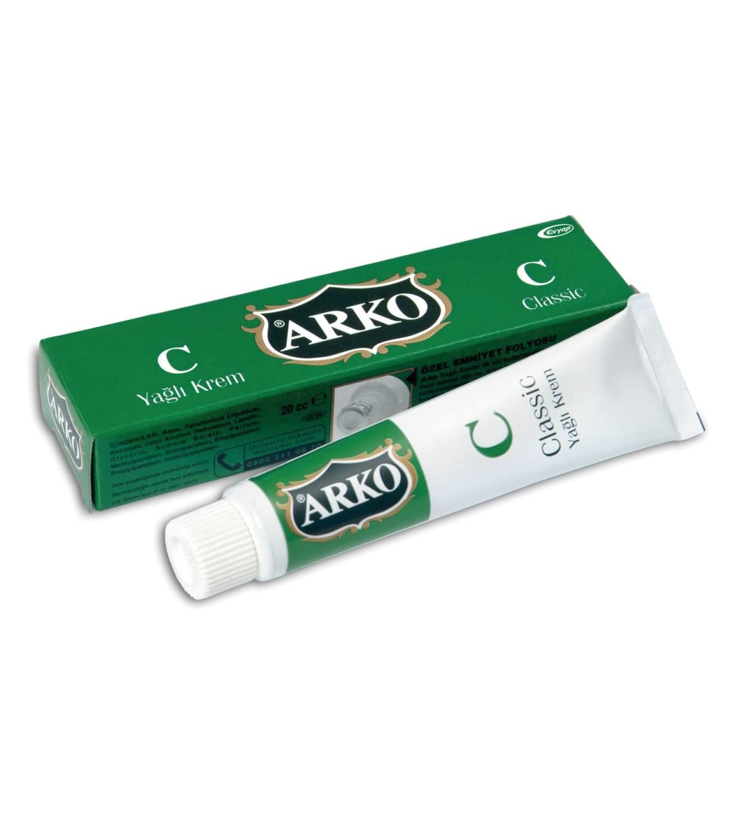 Buy 3 Pieces Arko Nem Creme Classic 3x20cc - Ultimate Hand Cream for Very Dry Hands | Moisturizing Solution for Women & Men | International Shipping Available - Buy Online on GoSupps.com