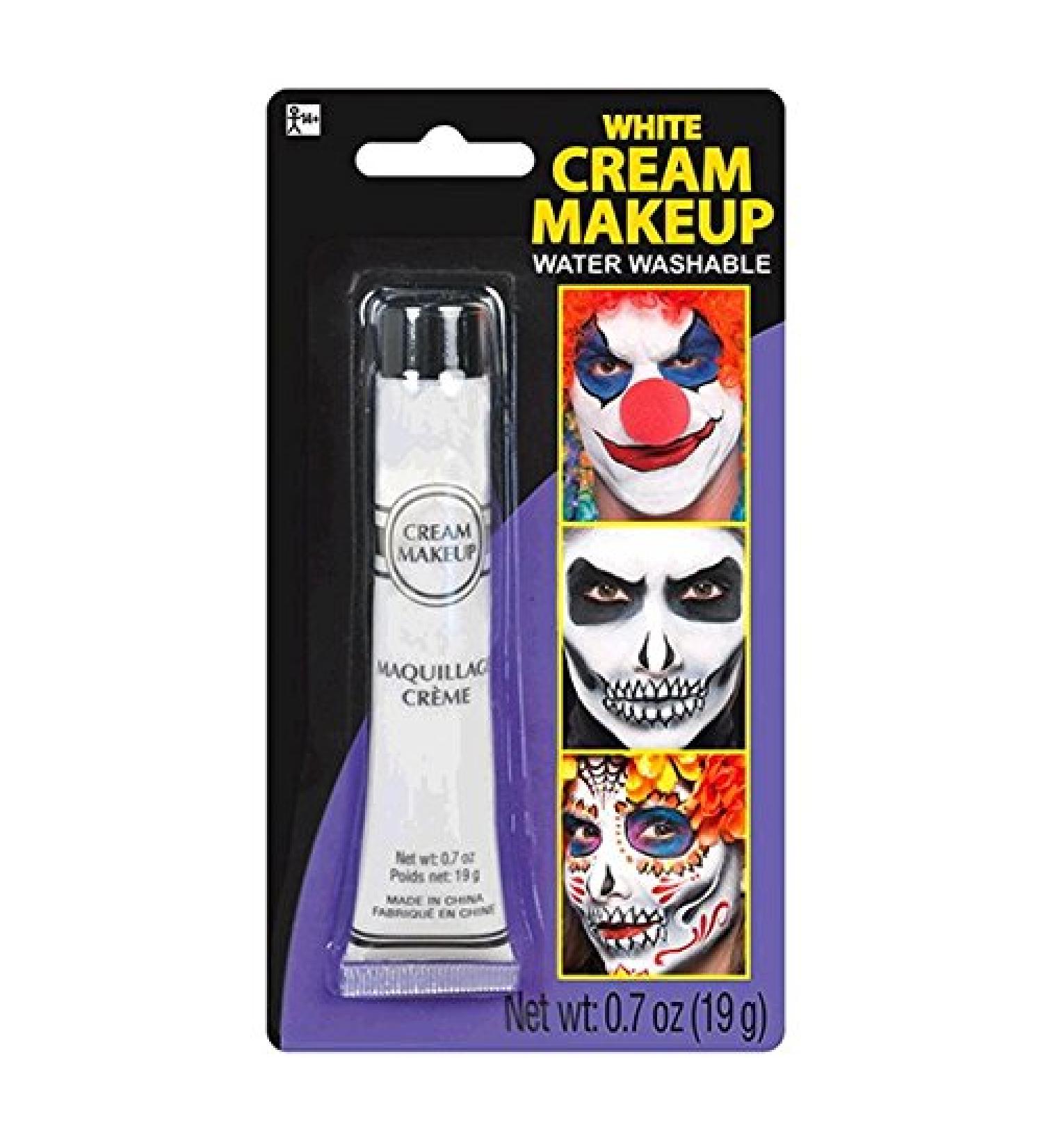 amscan Cream Makeup Costume Accessory - 0.7 oz., White - 1 Pc.