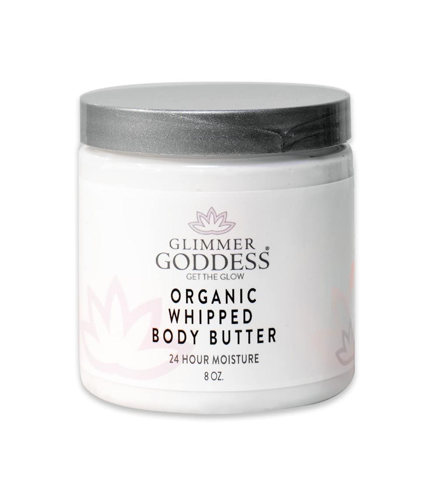 Organic White Ginger & Amber Body Butter - Vegan, Cruelty-Free, 24hr Hydration | Reduces Stretch Marks, Eczema | Baby Friendly | 8 oz - Buy Online on GoSupps.com