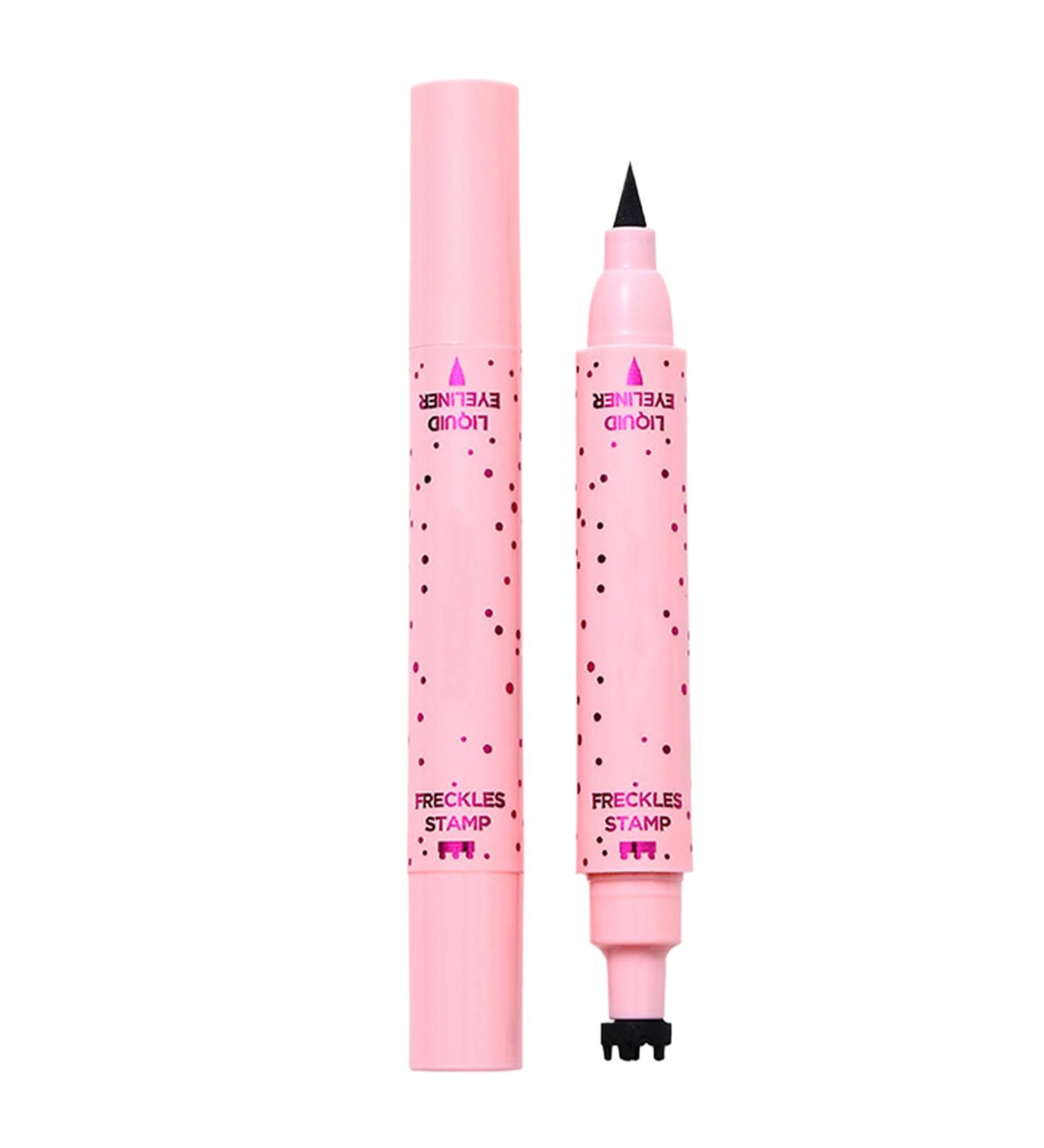 Freckles Stamp 516x112x076 inch Face Dot Pen Waterproof Long Lasting 2in1 Faux Freckles Stamps Eyeliner for Women and Girls Beauty Cosplay Makeup Tool 01 - Buy Online on GoSupps.com