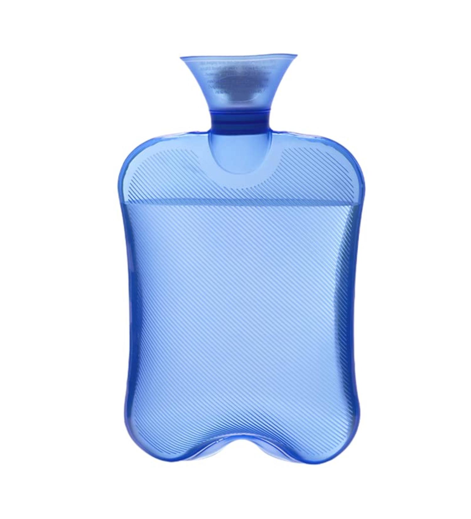 MYAMIA 1L PVC Hot Water Bottle - Winter Hand & Foot Warmer | Pain Relief Bag - Blue | International Shipping Available - Buy Online on GoSupps.com