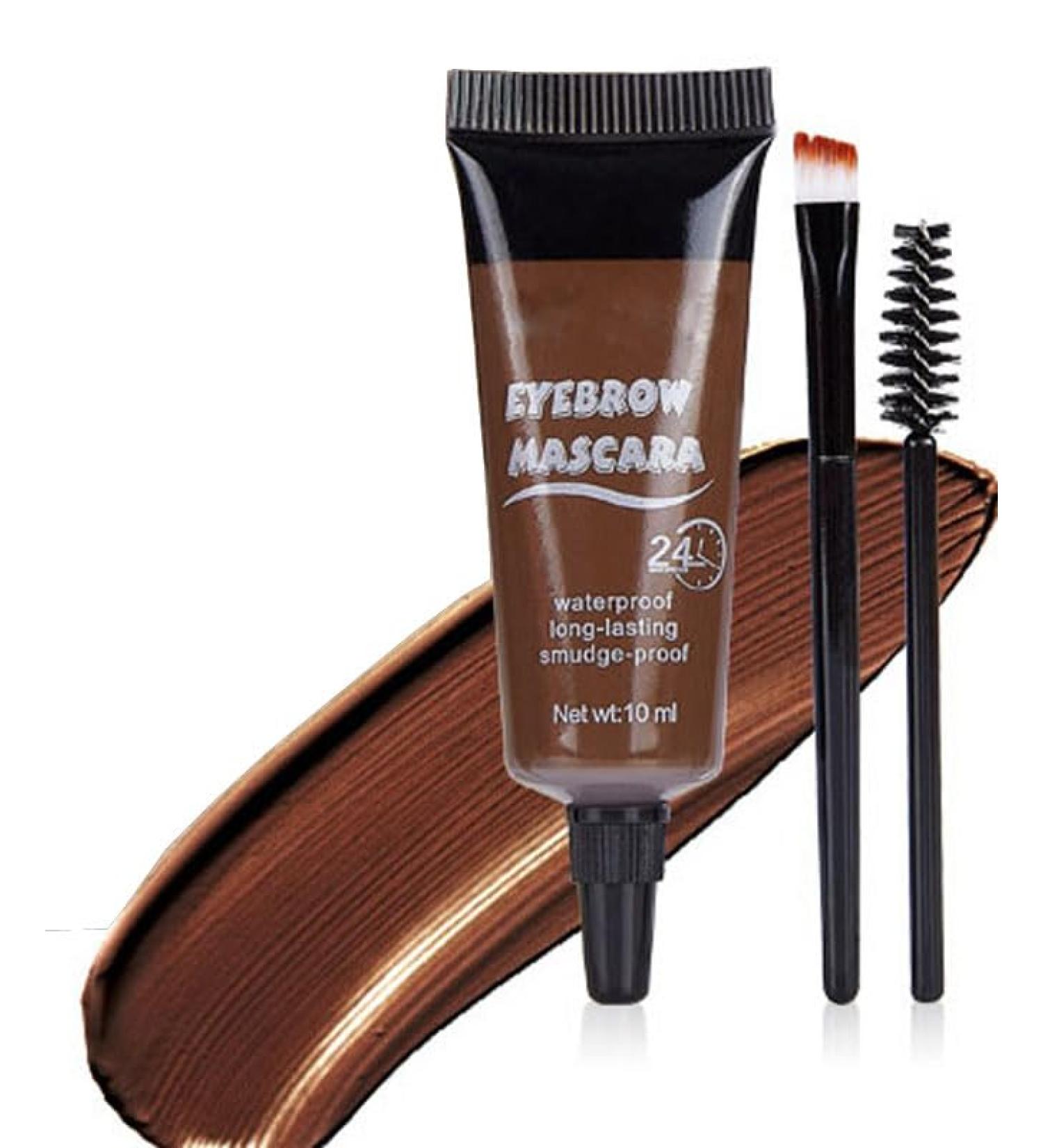 Eyebrow Tinting Cream Natural Definition 24 Hours (with 2 Brushes) Long Lasting Definition Natural Choice Waterproof Eyebrow Tinting Kit No Additives (2) - Buy Online on GoSupps.com