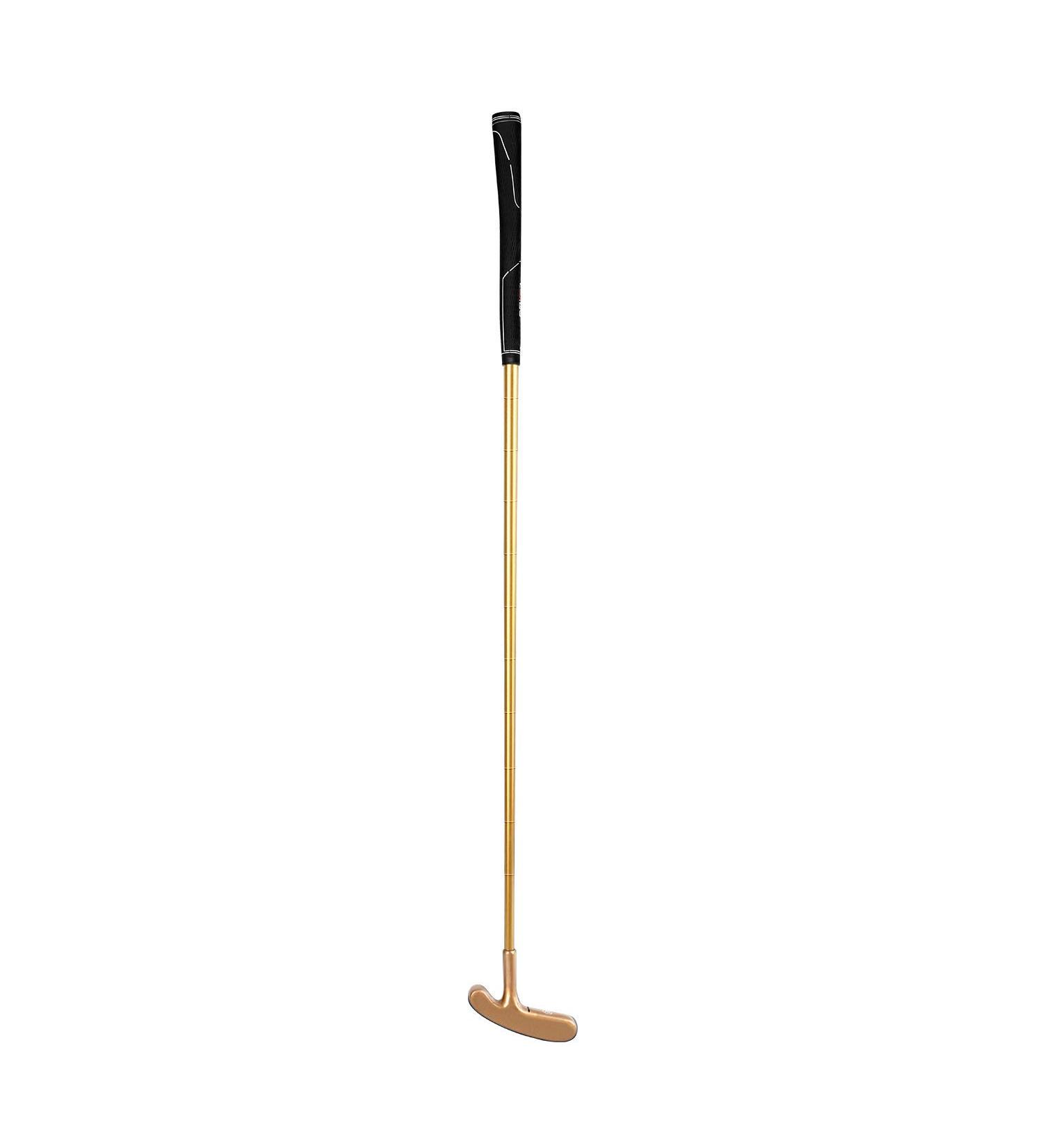 LEAGY Timeless Classic Golf Putter 35 - Two-Way Head, Premium Rubber Grip - Male & Female Right or Left Handed Golfers - Golden (Left/Right) - Buy Online on GoSupps.com