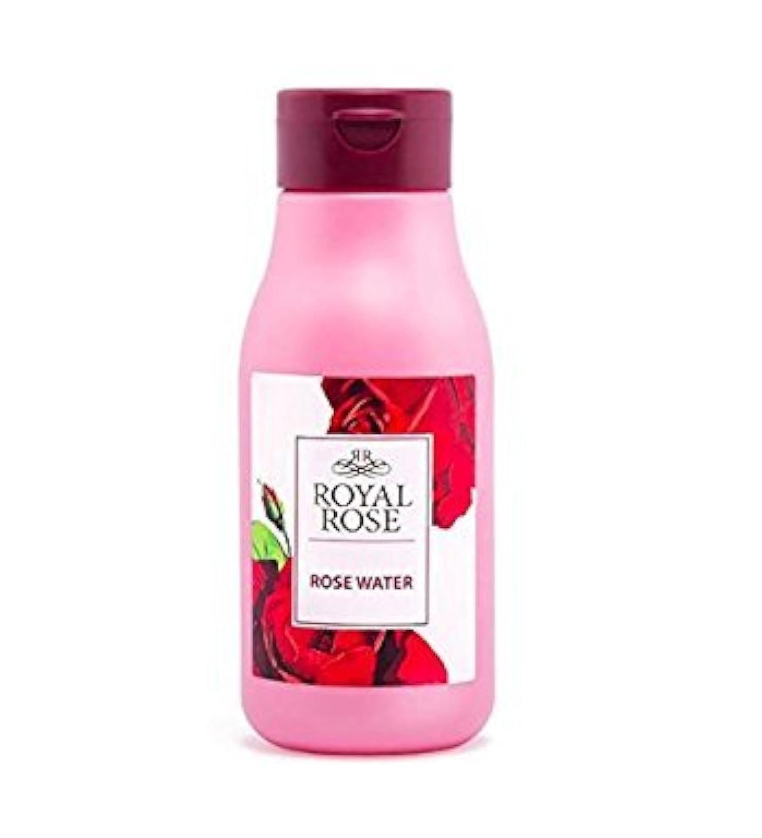 Royal Rose Rose Water 300ml 100% Pure Undiluted Rose Water from the Bulgarian Damask Rose - Buy Online on GoSupps.com