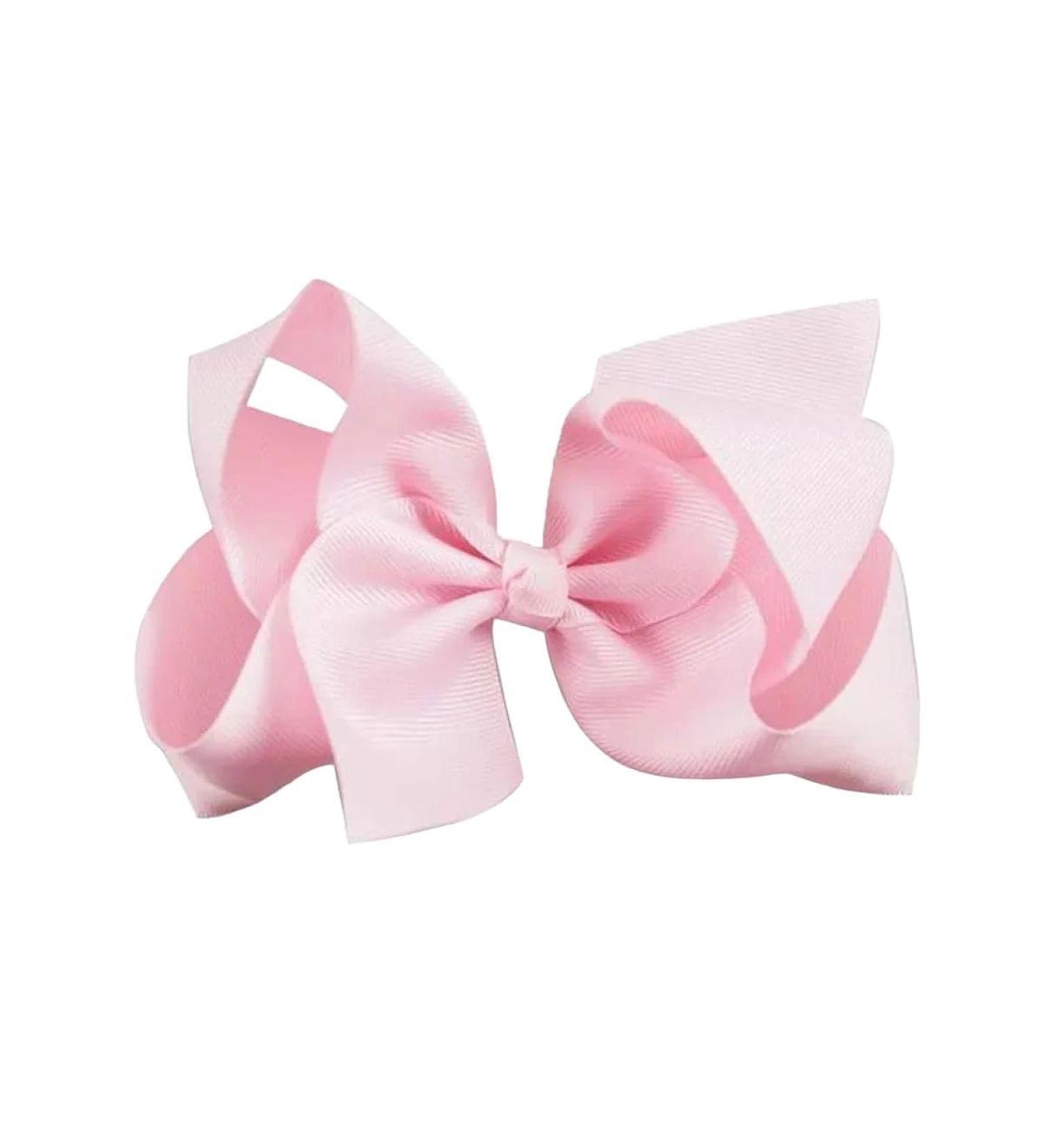 New 2025 1Pcs 6" Solid Grosgrain Ribbon Bow Hair Clips For New For Fashion With Large Hair Pins Hairgrips Barrettes Boutique Hair Accessories Jewelry Fashion Accessories Creative Gift - Buy Online on GoSupps.com