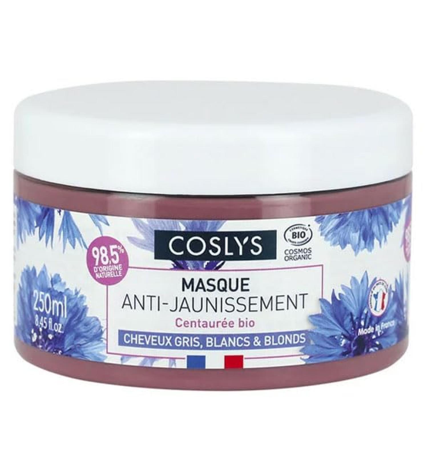 Coslys Organic Anti-Yellowing Hair Mask 250ml