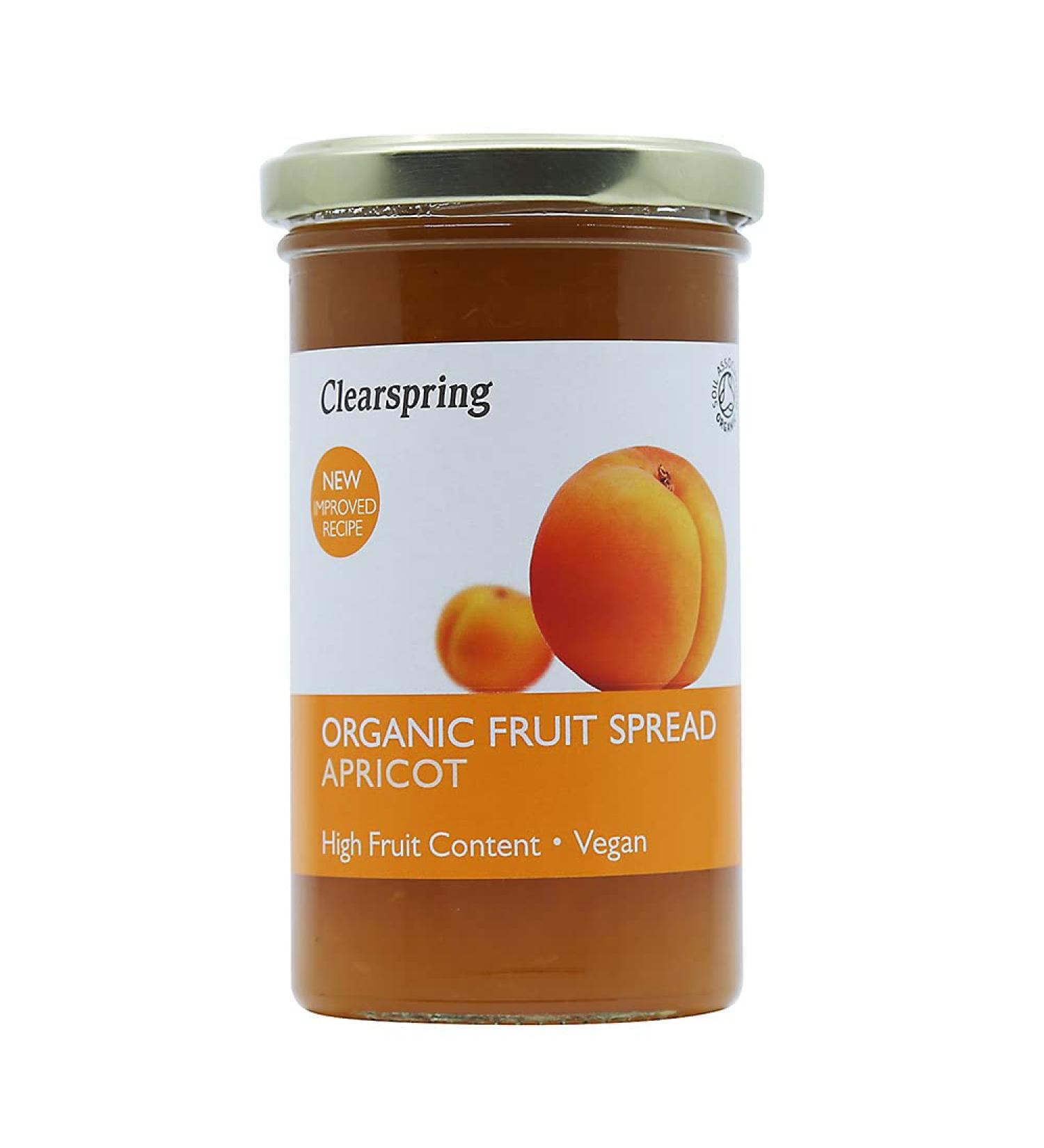 Clearspring Organic Fruit Spread - Apricot - Buy Online on GoSupps.com