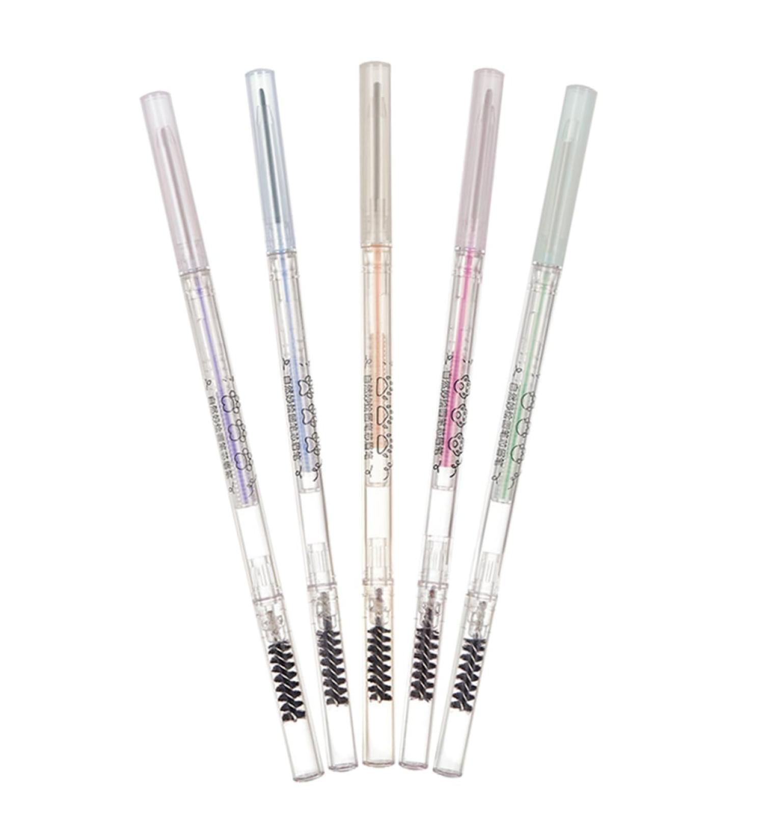 5pcs Eyebrow Makeup Tools Brow Pencils with Brush Pens Eyebrow Powder Miss Paste - Buy Online on GoSupps.com