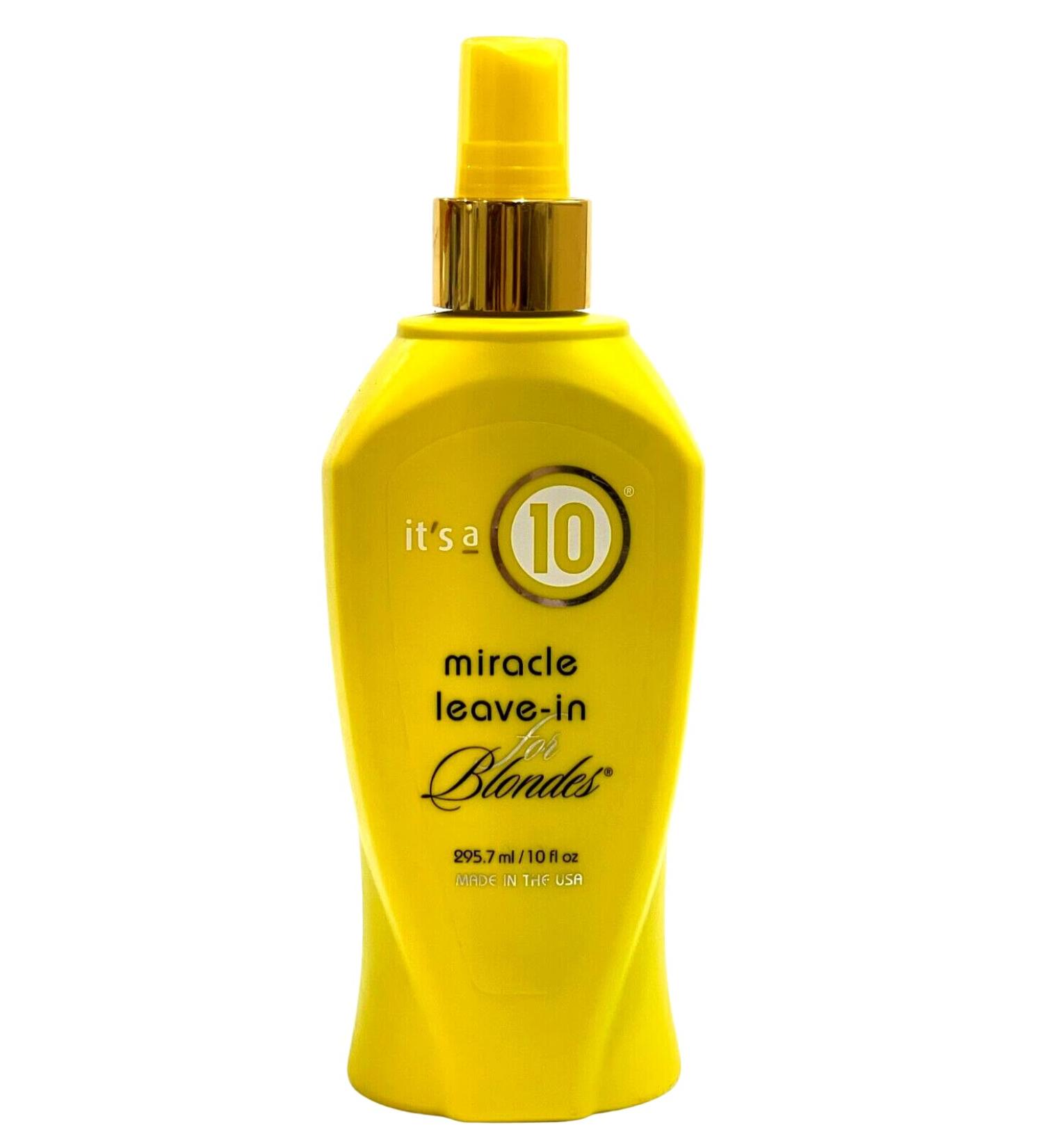 It's A 10 Miracle Leave-In For Blondes 10 Oz - Buy Online on GoSupps.com