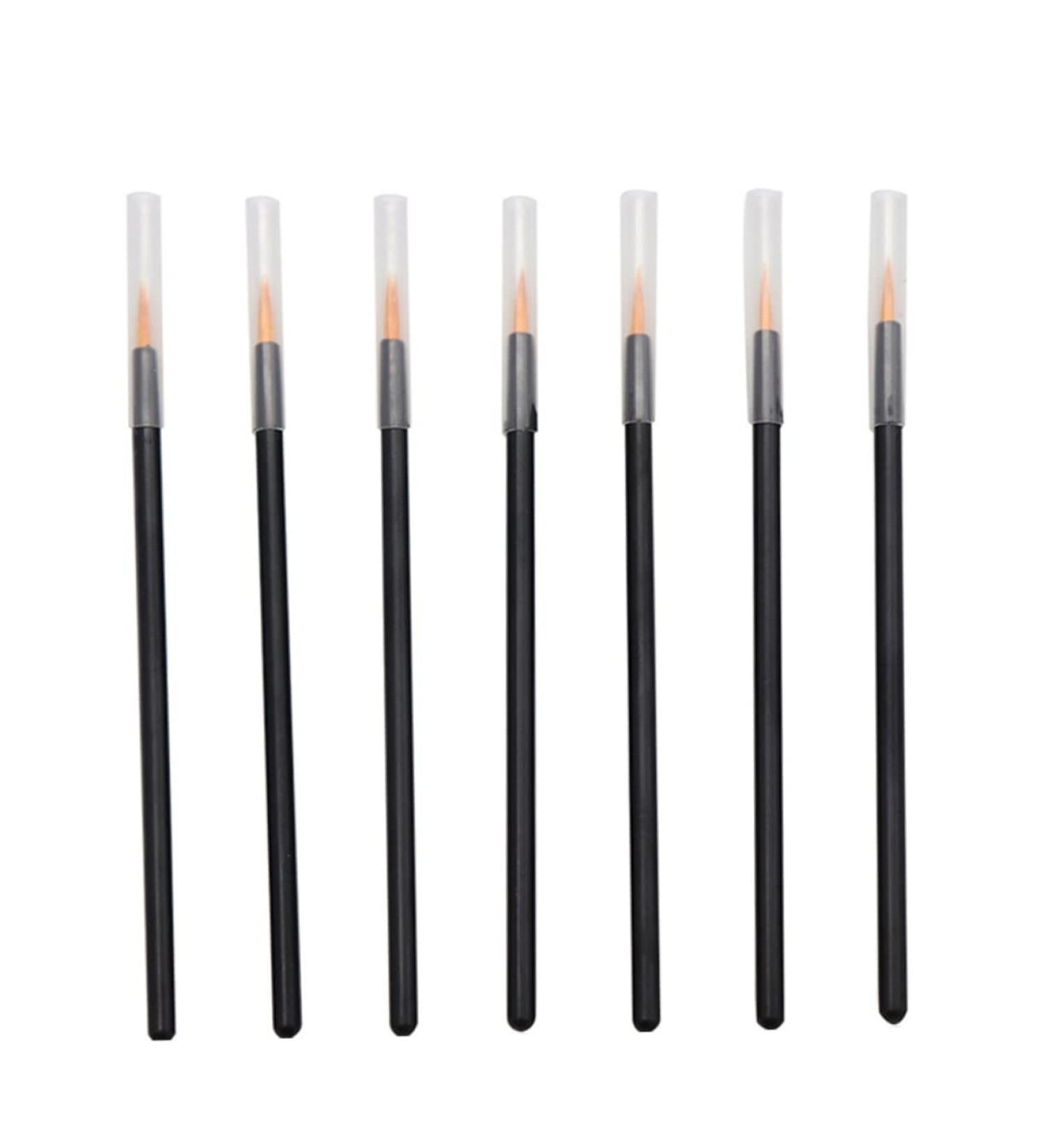 Hemoton 100pcs Eyeliner Liquid Cosmetics Brush Eye Makeup Tools - Buy Online on GoSupps.com