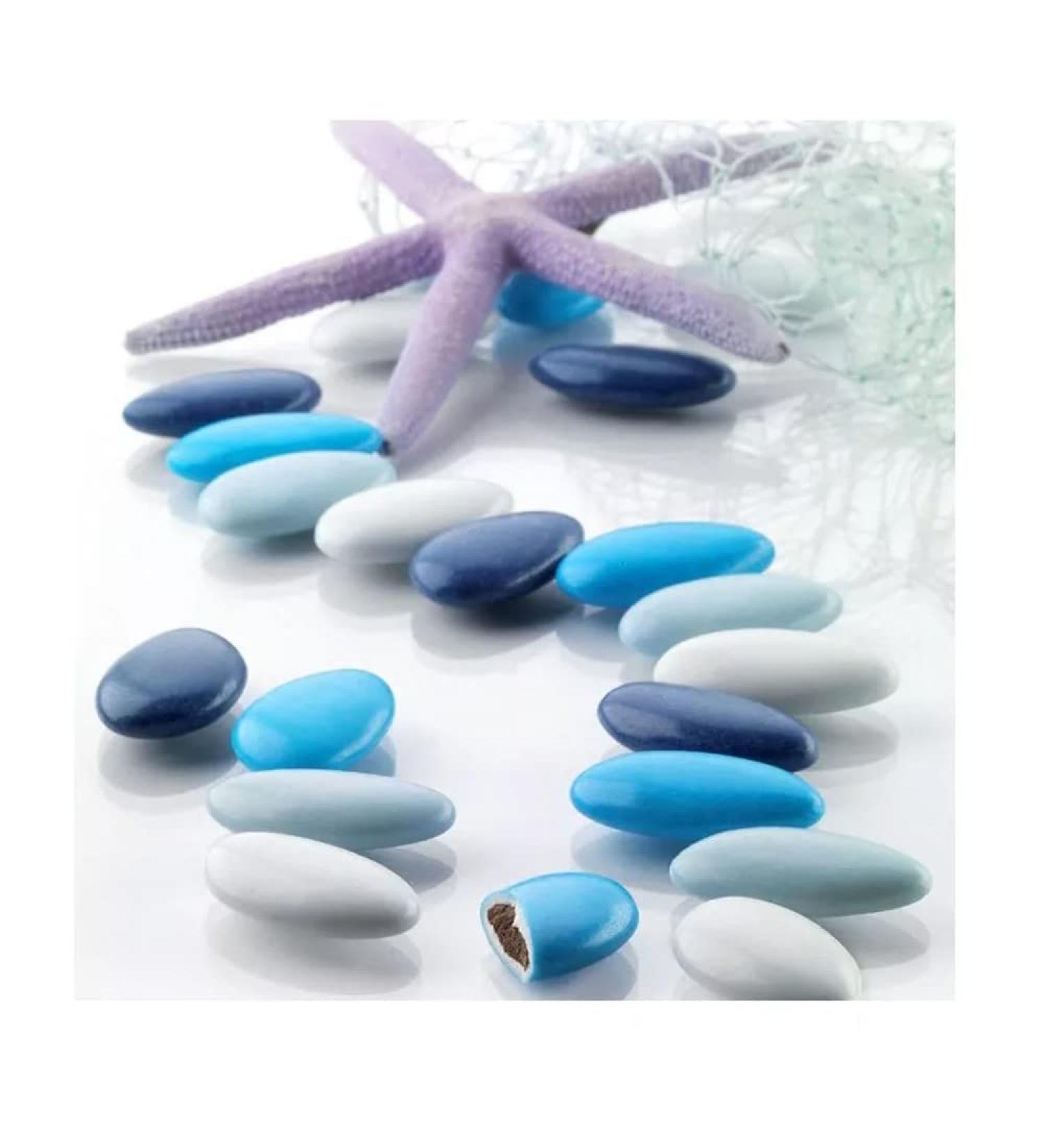 Generic - CHOCOLATE DRAGÉES 500G WHITE NAVY BLUE CARIBBEAN