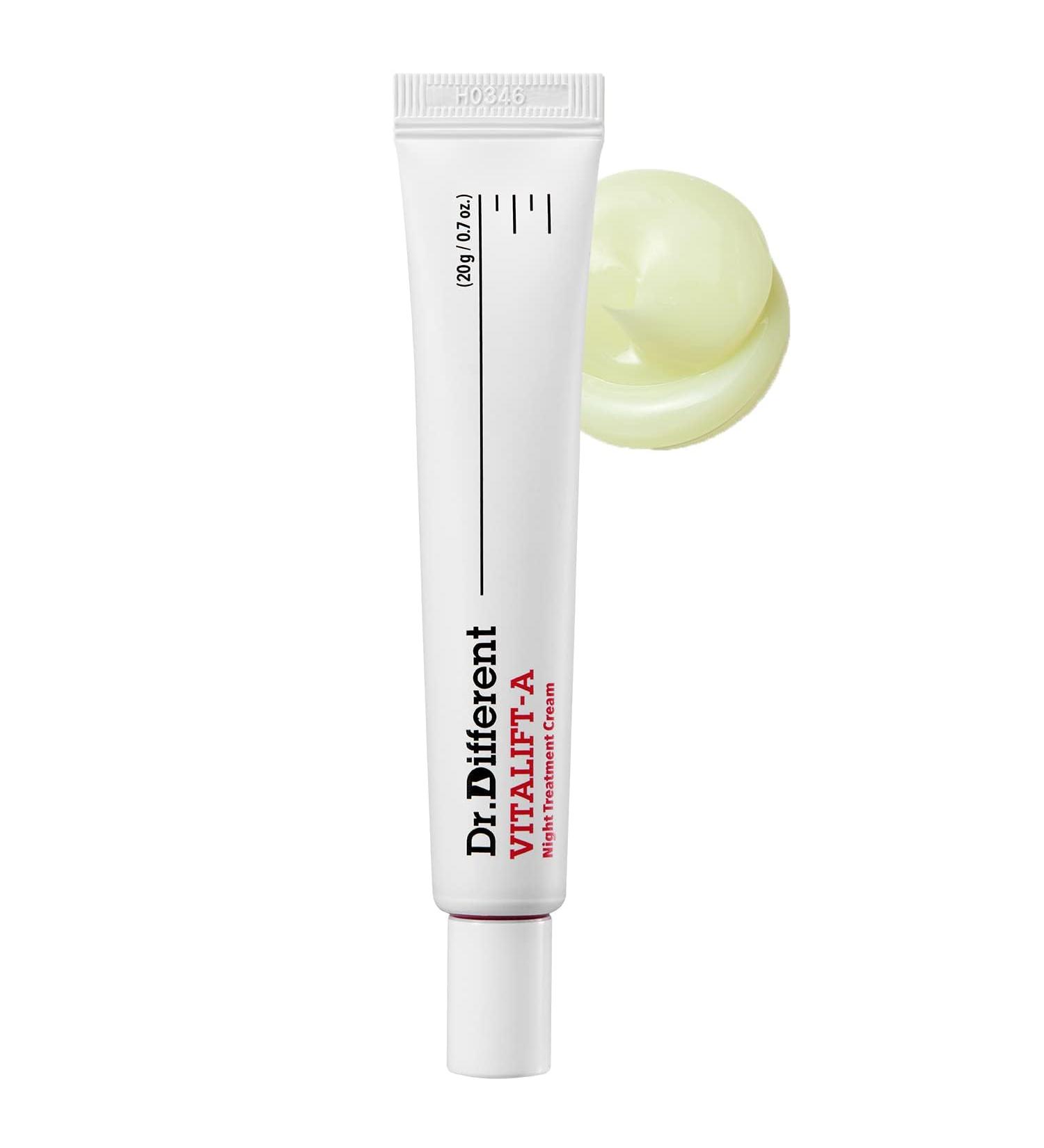 Anti-Aging Night Treatment for Lifting and Firming Anti-Wrinkle Face Moisturizer Cream with Vitamin A