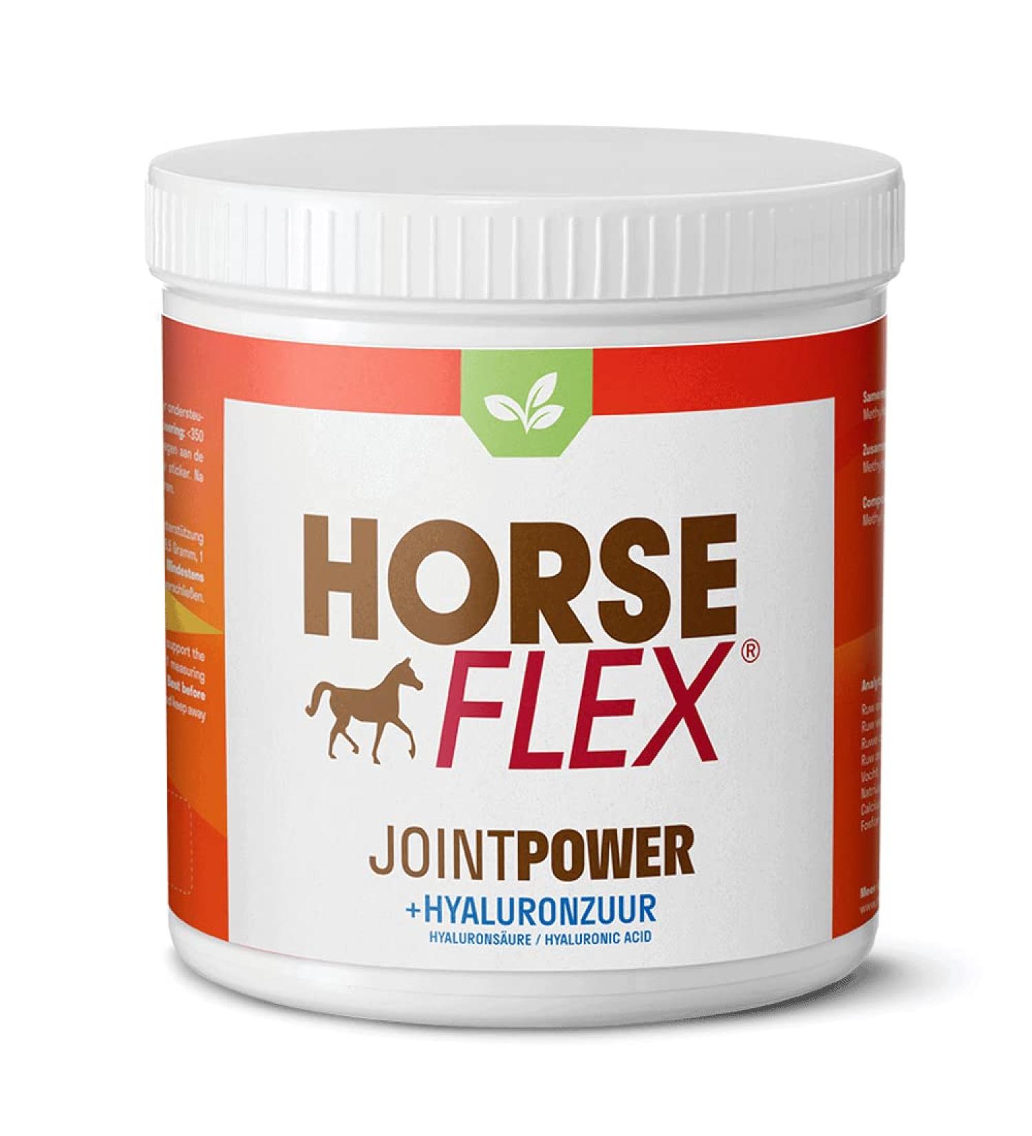 Buy Horseeflex Joint Power with Hyaluronic Acid for Horses - 550g | Support Joints Tendons & Ligaments - Buy Online on GoSupps.com