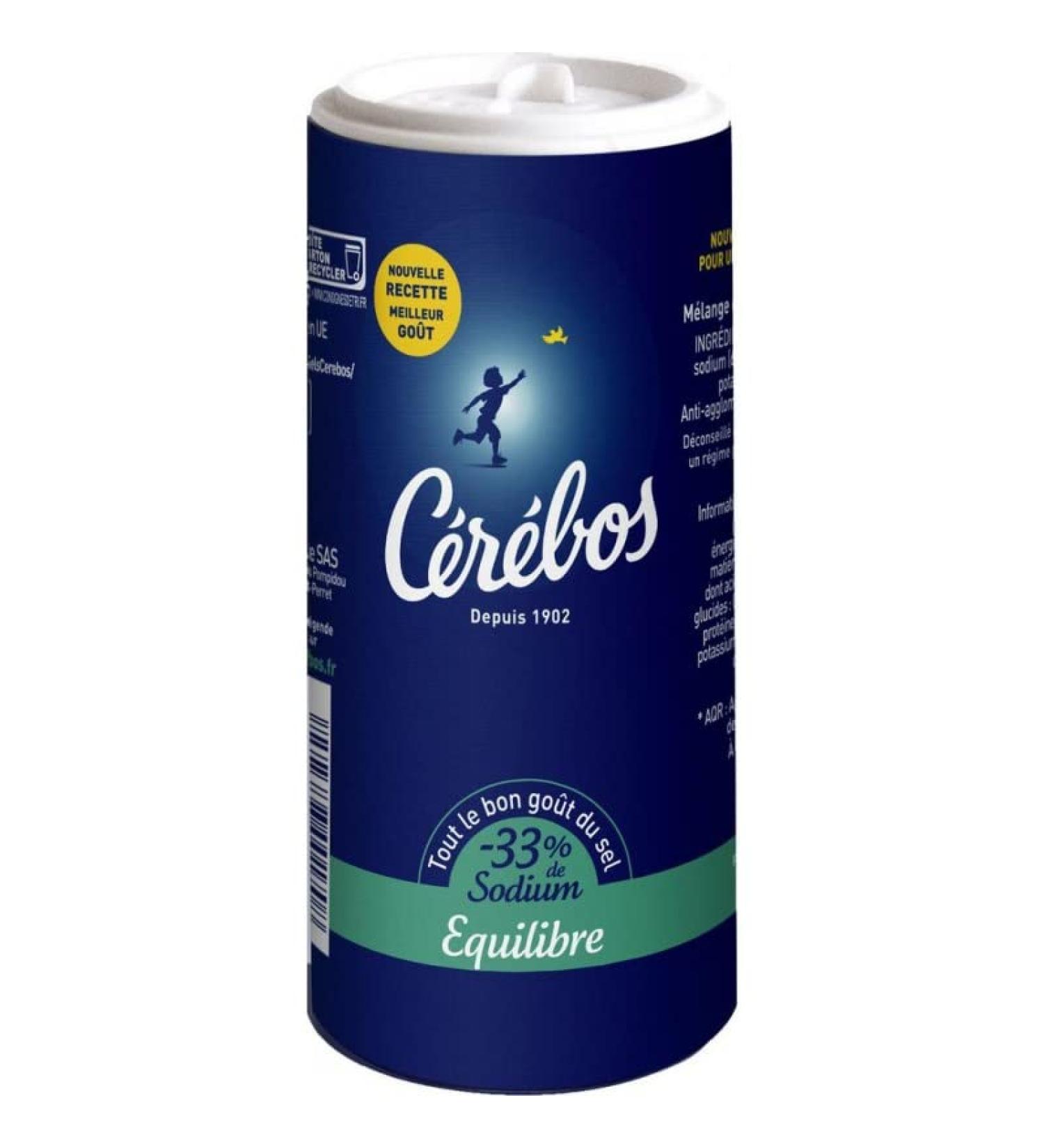 Cerebos C r bos Balanced Salt (-33% Sodium) 90g (pack of 10)