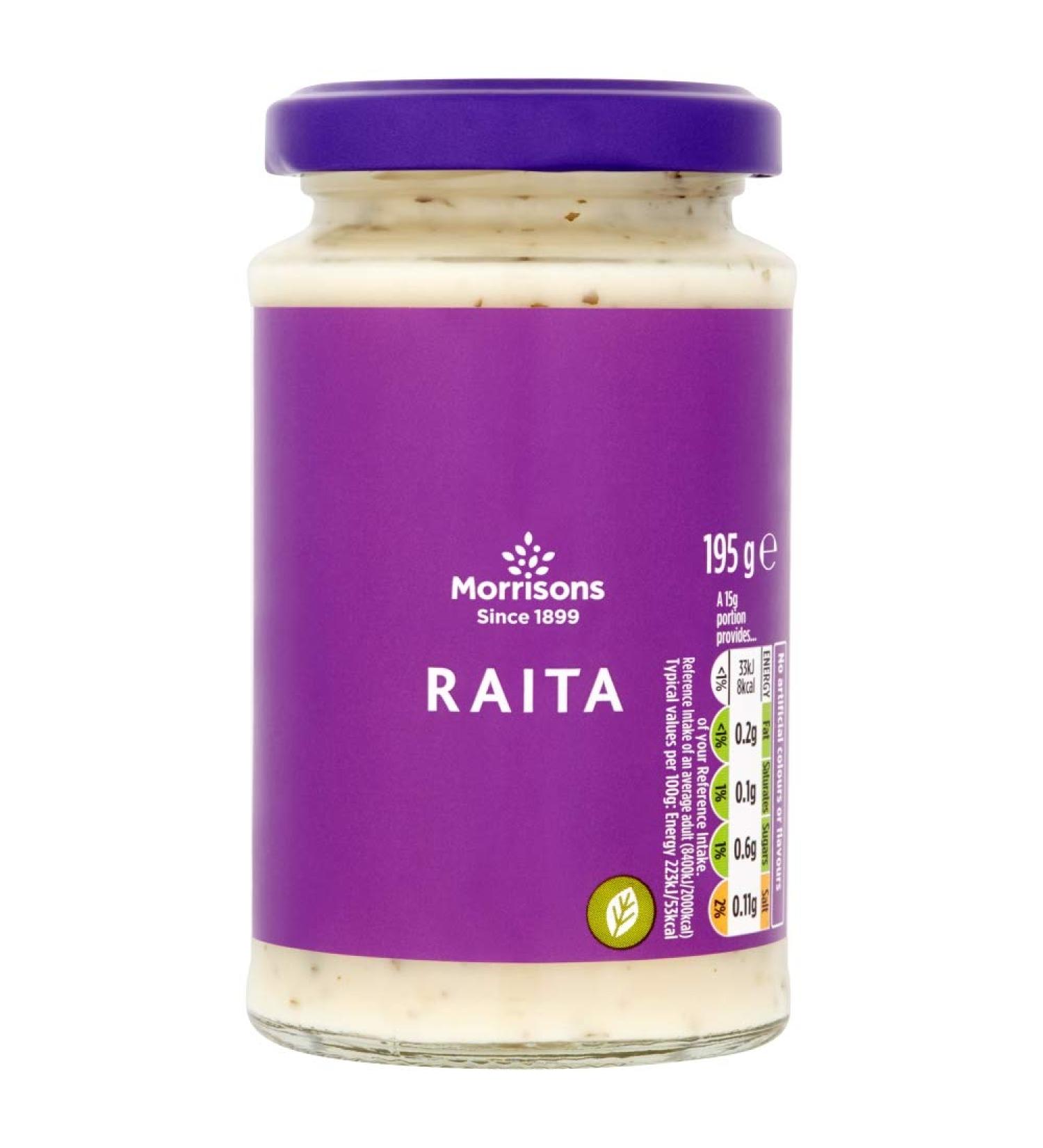 Morrisons Mint Raita 195 g x 6