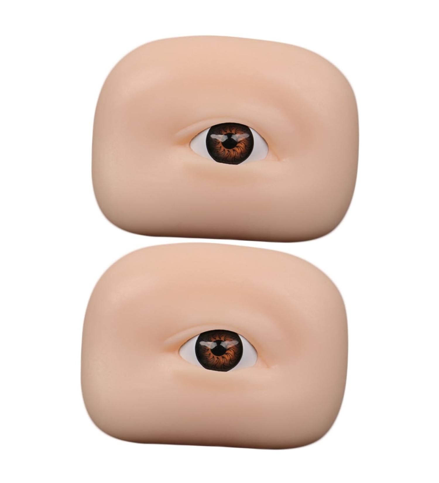 Beavorty 2pcs Eye Practice Skin makeup practice skin silicone practice skin makeup eyeshadow practice skin 1 count (Pack of 1) As Shown 1 - Buy Online on GoSupps.com