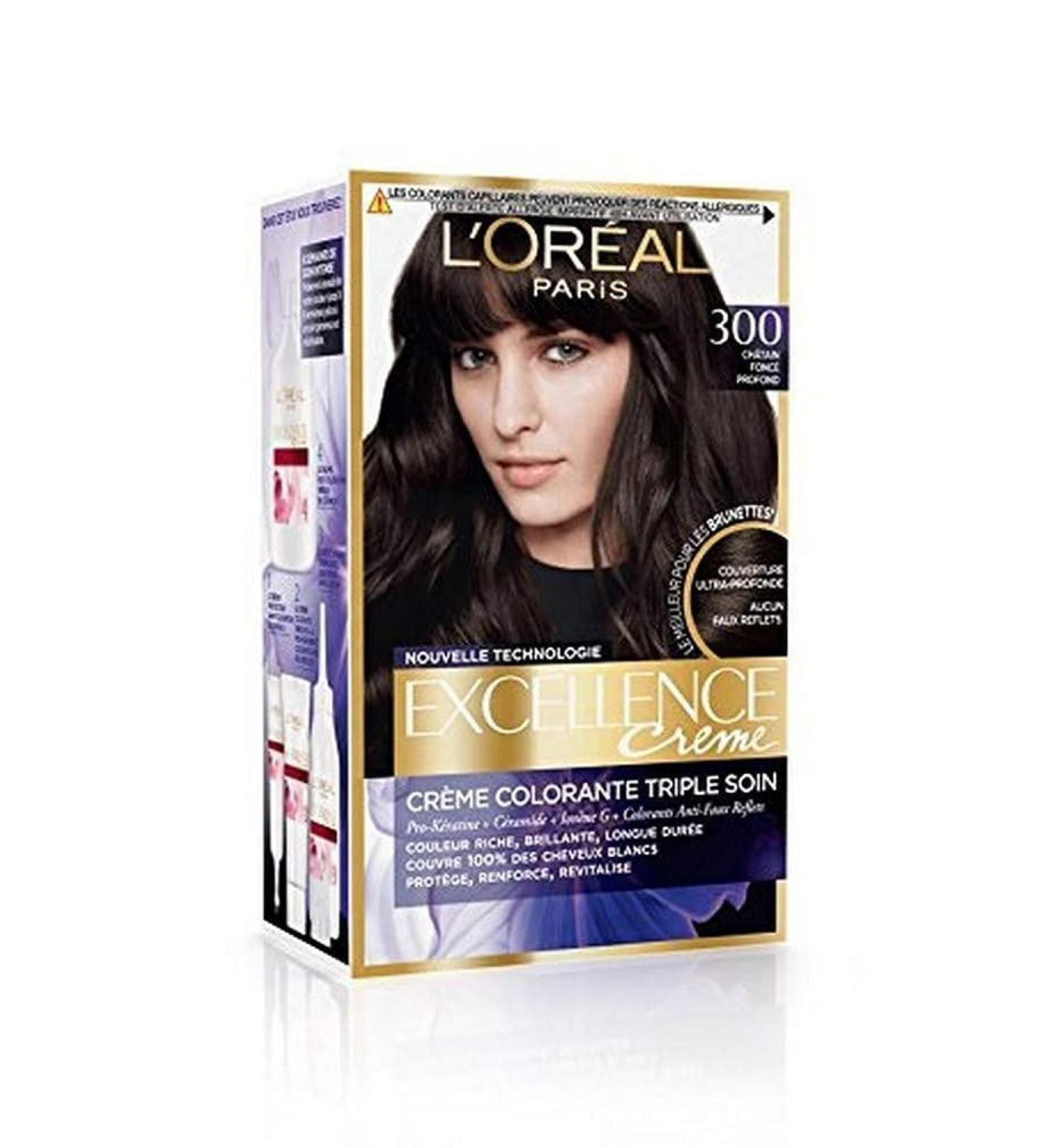 L'Or al Paris Excellence Cr me 300 Deep Dark Brown - Buy Online on GoSupps.com