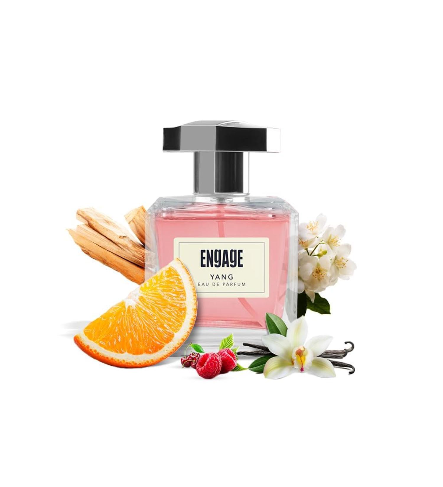 En.gage Yang Eau De Parfum for Women Floral and Fruity Fragrance Scent Skin Friendly Perfume for Women 100ml - Buy Online on GoSupps.com