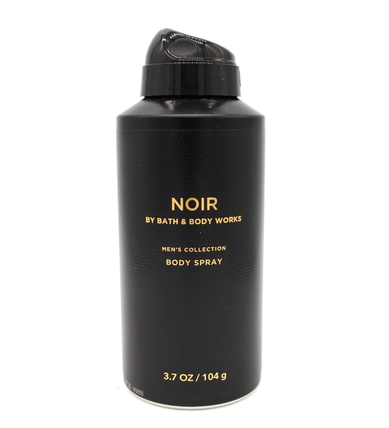 Men's Collection Noir Body Spray Cologne Mist NOIR 3.7 oz