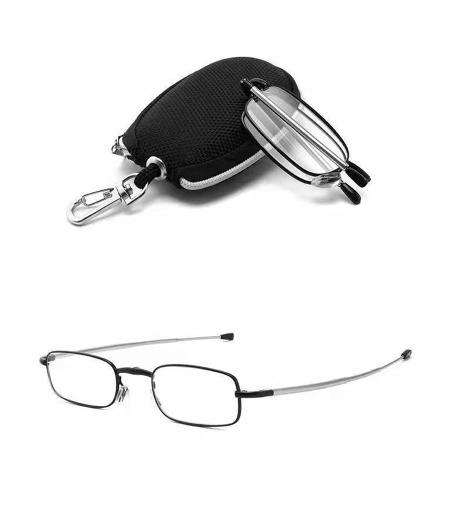 ZUKKY Retro Faltbare Lesebrille fr Mnner & Frauen Kompakte Kristalllinse Tragbare Lesegerte mit Verstellbarem Bgel AM29 Internationaler Versand verfgbar - Buy Online on GoSupps.com
