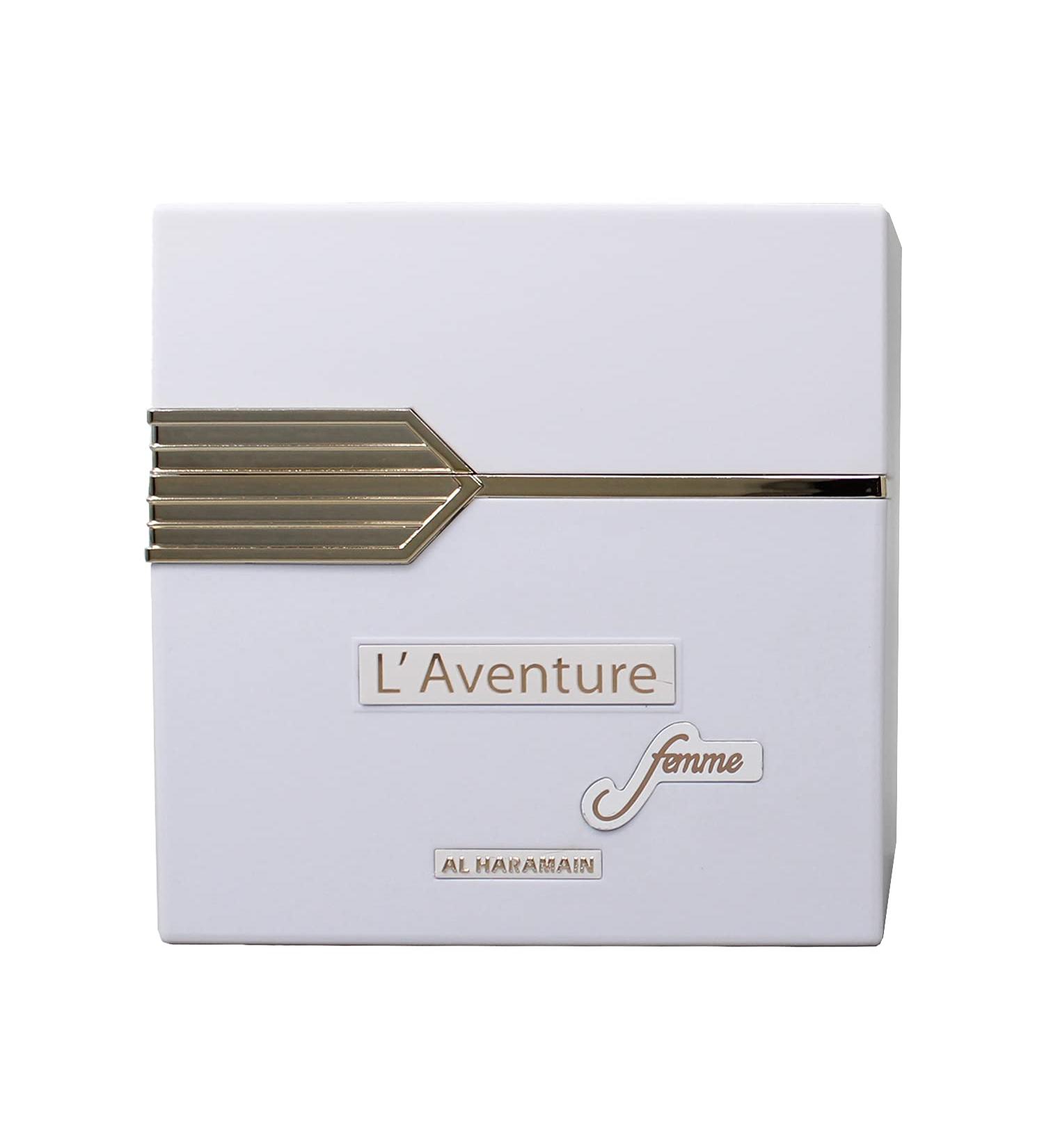 3.3 oz Eau De Parfum Spray Perfume for Women L'aventure Femme Perfume By Al Haramain Eau De Parfum Spray Elegant fragrance  - Buy Online on GoSupps.com