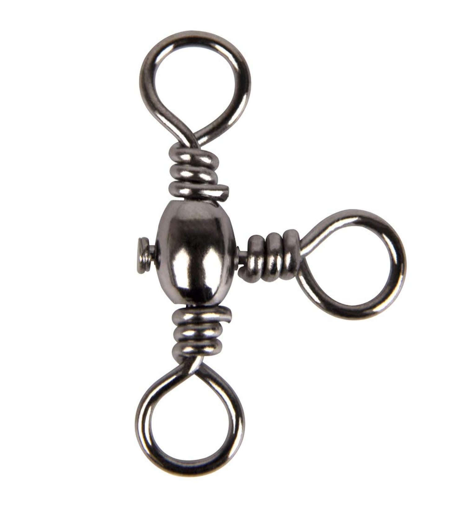 Dr.Fish 3 Way Swivels 35-175LB 30 Pack - Barrel Swivels Catfish Rig Surf Fishing Tackle - Buy Online on GoSupps.com