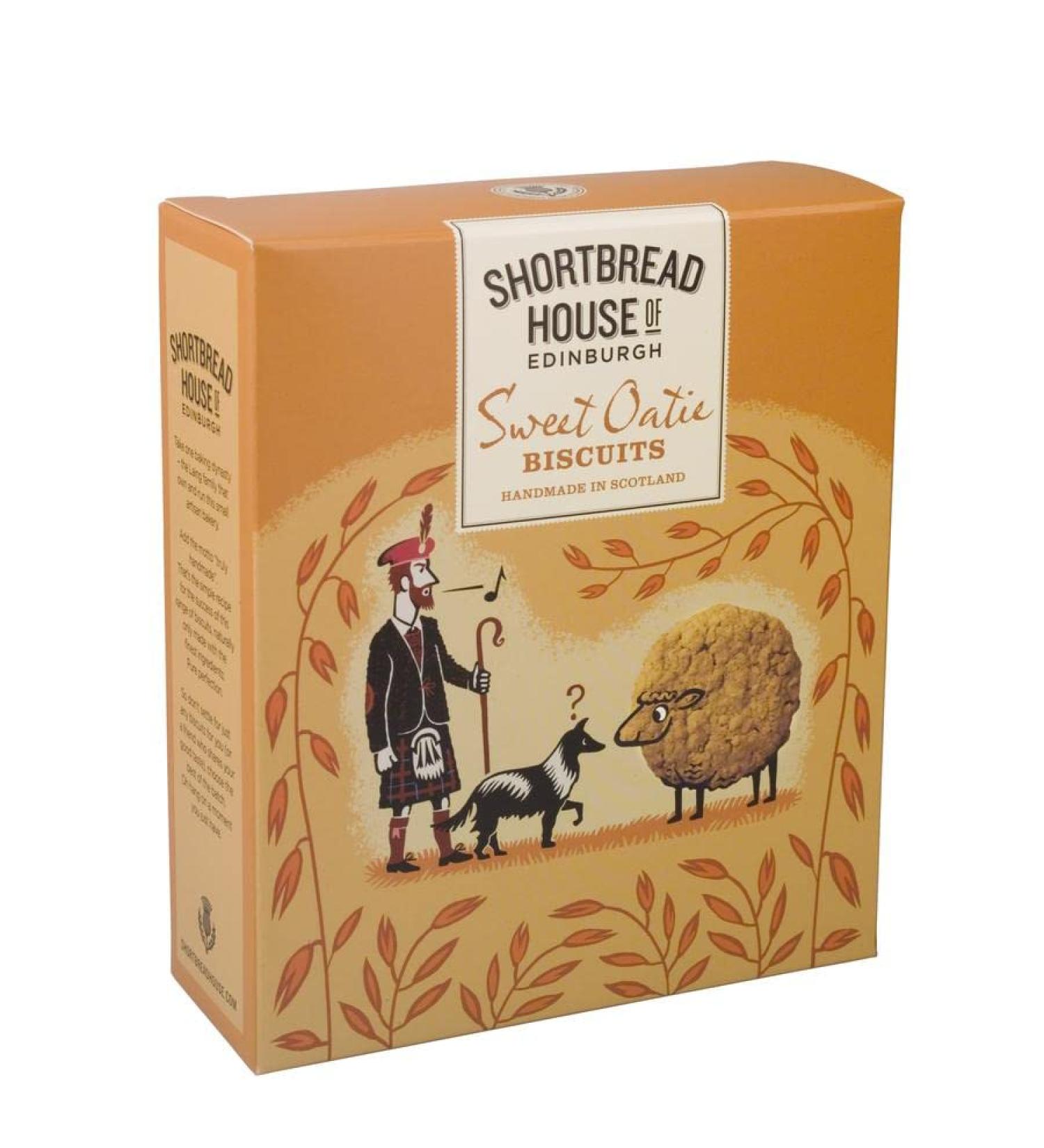 Shortbread House of Edinburgh Mini Sweet Oatie Biscuit Cookies - 5.3 oz - Buy Online on GoSupps.com