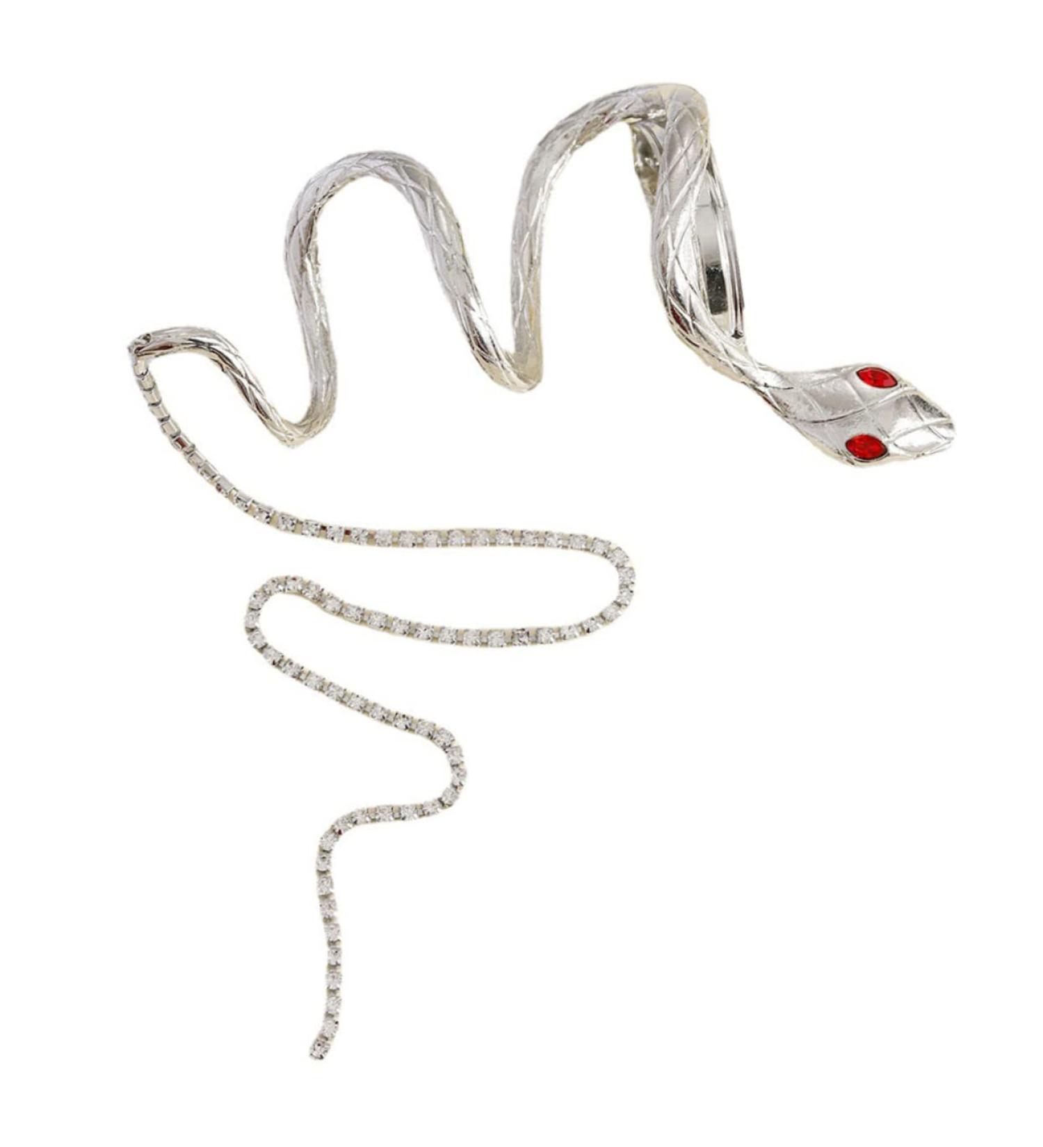 Beaupretty Snake Chain Hair Clip Ponytail Cuff hair barrettes for women hair decorations for women womens hair clips hair extension chain jewelry accessories Snake Hair Stick Miss dense Metal - Buy Online on GoSupps.com