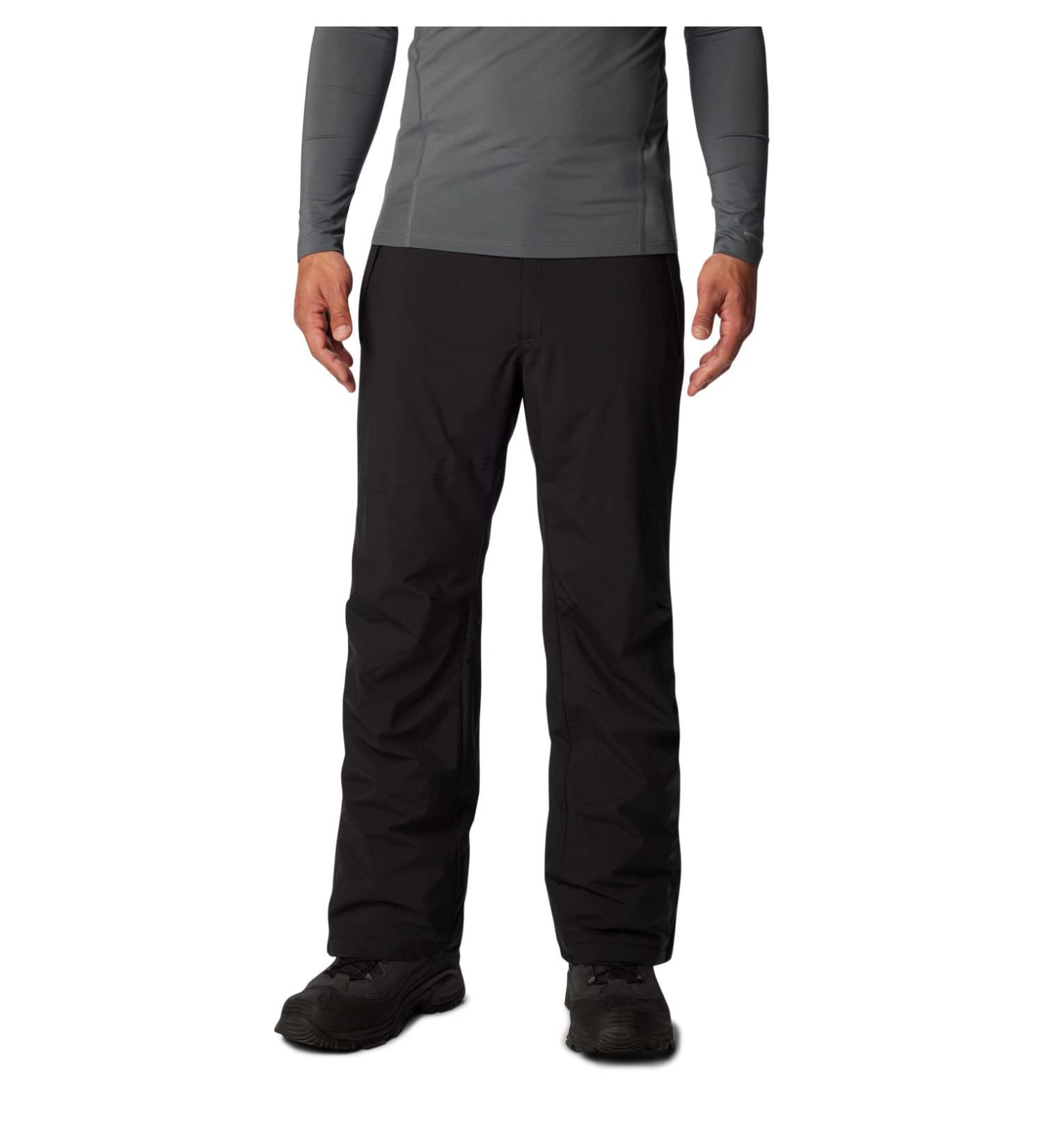 Columbia Men's Shafer Canyon Ski Pants L/R Black Durable Winter Gear for Ultimate Performance - Buy Online on GoSupps.com