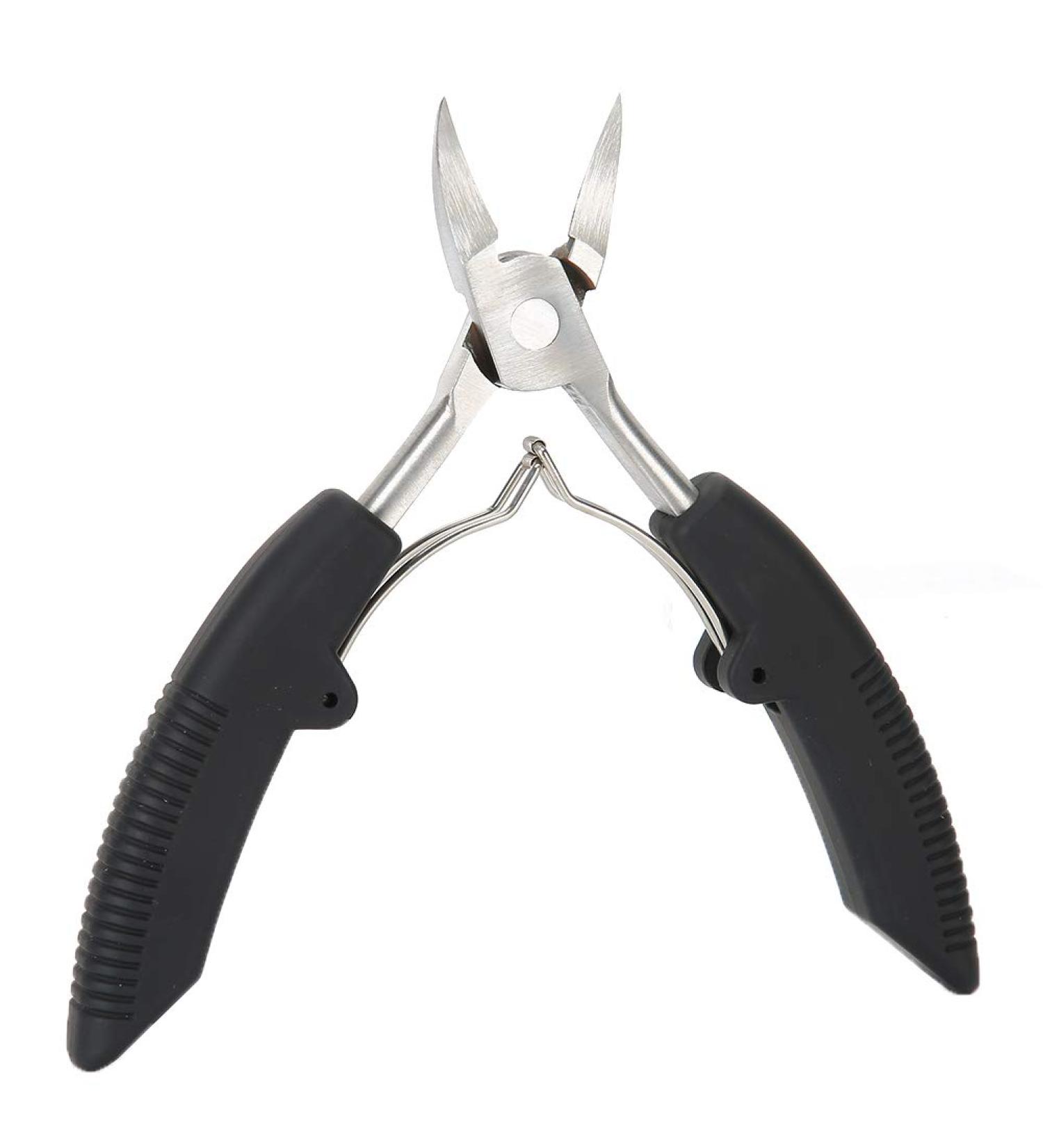 Cuticle Nipper Cuticle Scissors Nail Pliers for Toenail Fingernail(Black) - Buy Online on GoSupps.com