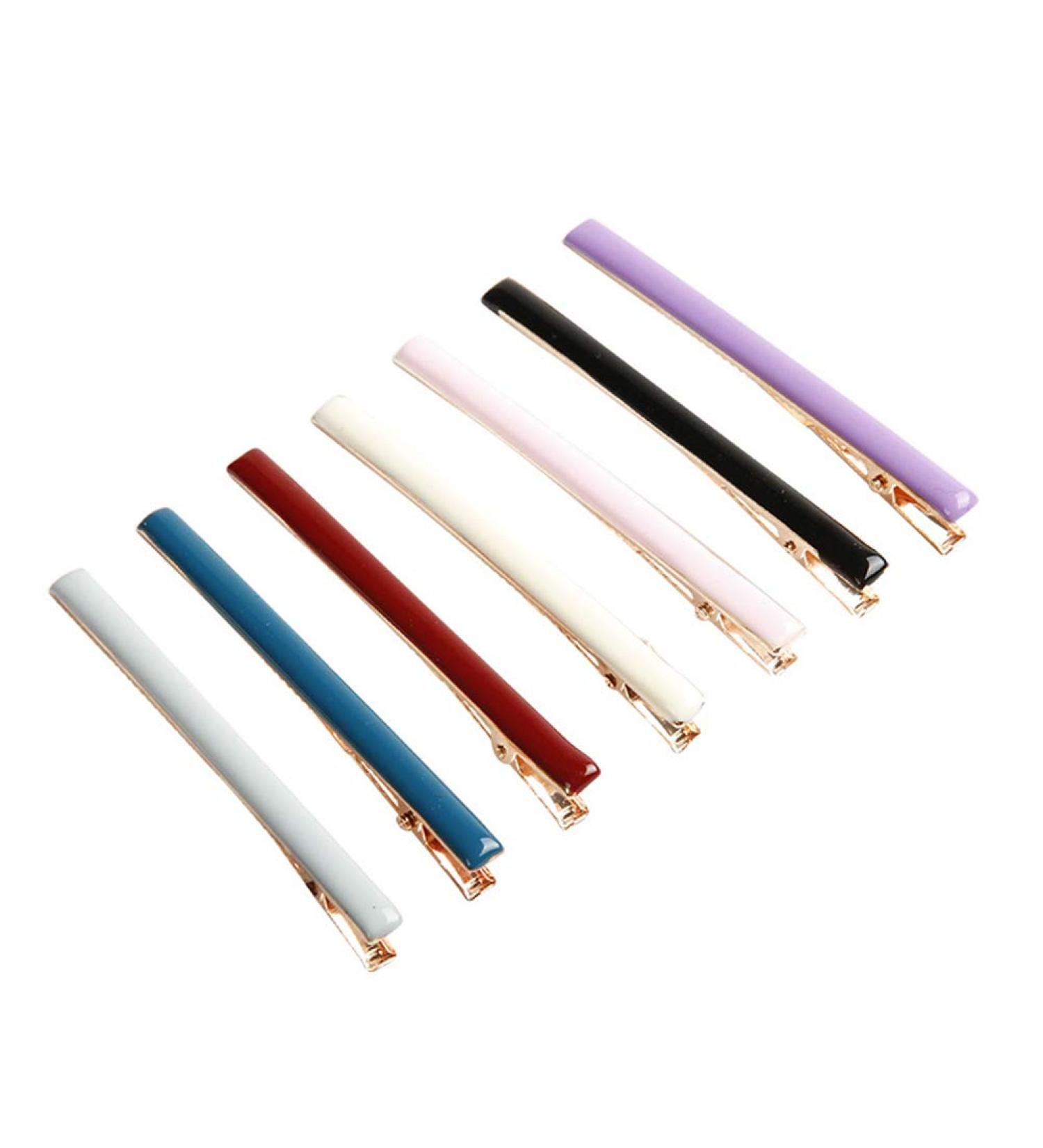 Beaupretty Alligator Hair Clips Set - Long Thin Duckbill Hair Pins - Solid Color Alloy Barrettes - 7pcs - Buy Online on GoSupps.com