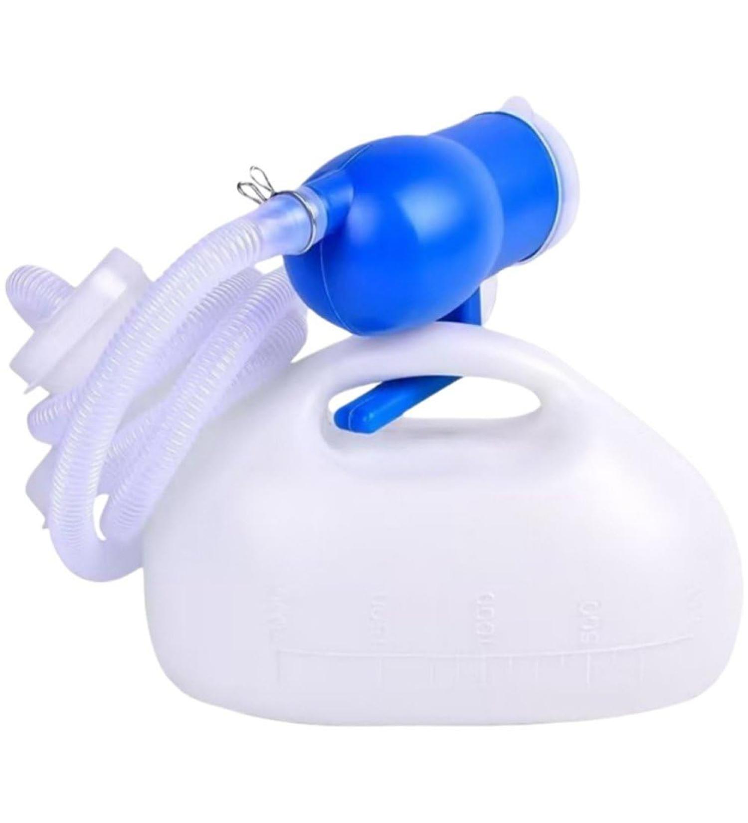 Men Urinals with Lid Portable Urine Collection Pot Spill Proof Urine Bottle Camping Wee Pot for Outdoor Driving Night Use White - Buy Online on GoSupps.com