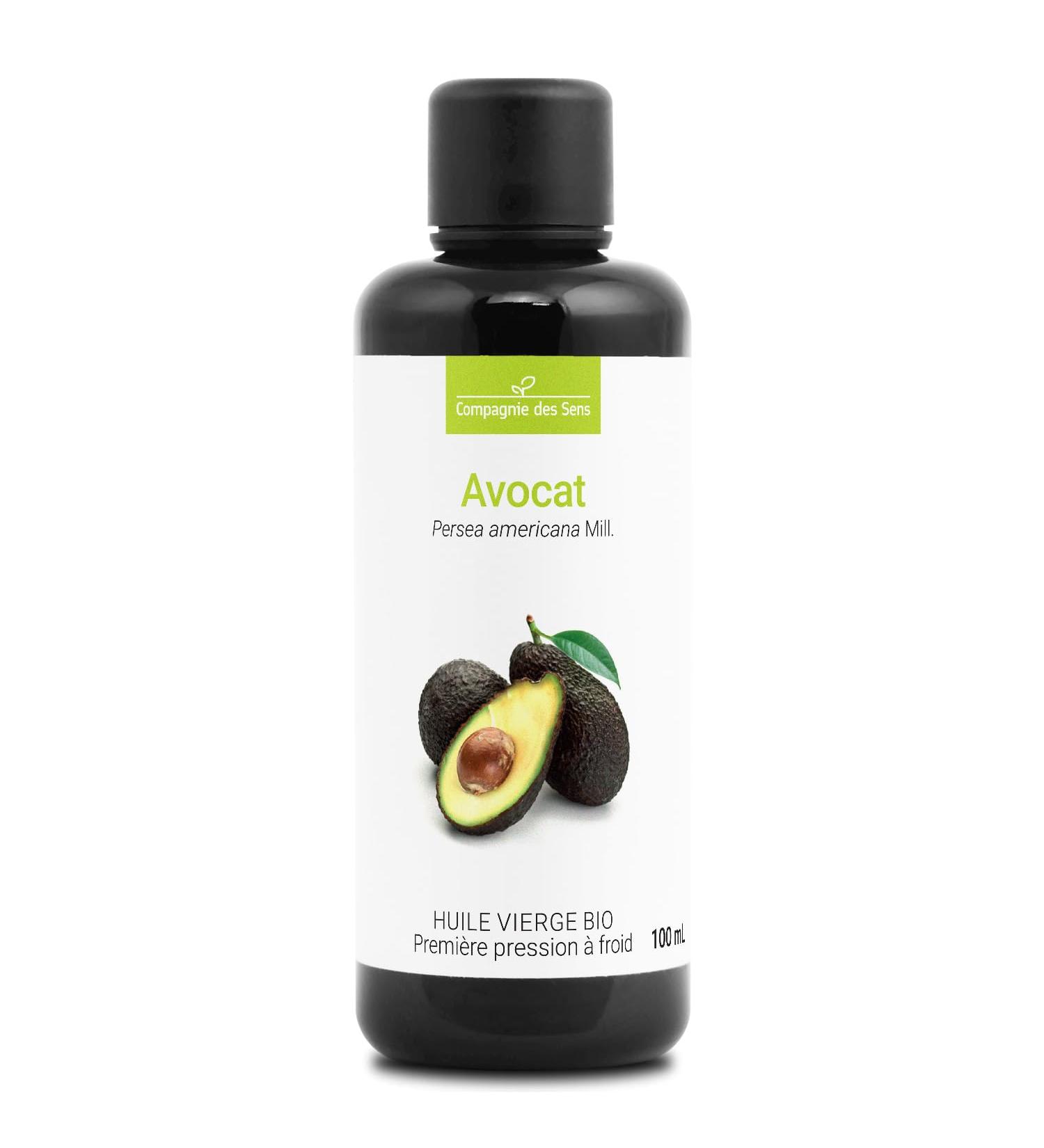 Avocado - Organic Virgin Vegetable Oil - Glass Bottle - First Cold Pressed - 100mL - Buy Online on GoSupps.com