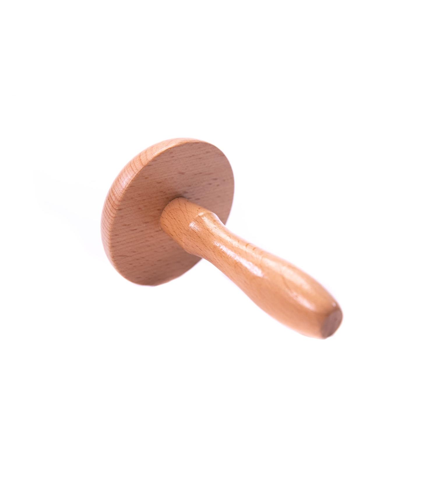 Quilted Bear Darning Mushroom: Smooth Wooden Darner for Darning Sock Holes & Knitting/Crochet Mending - Buy Online on GoSupps.com