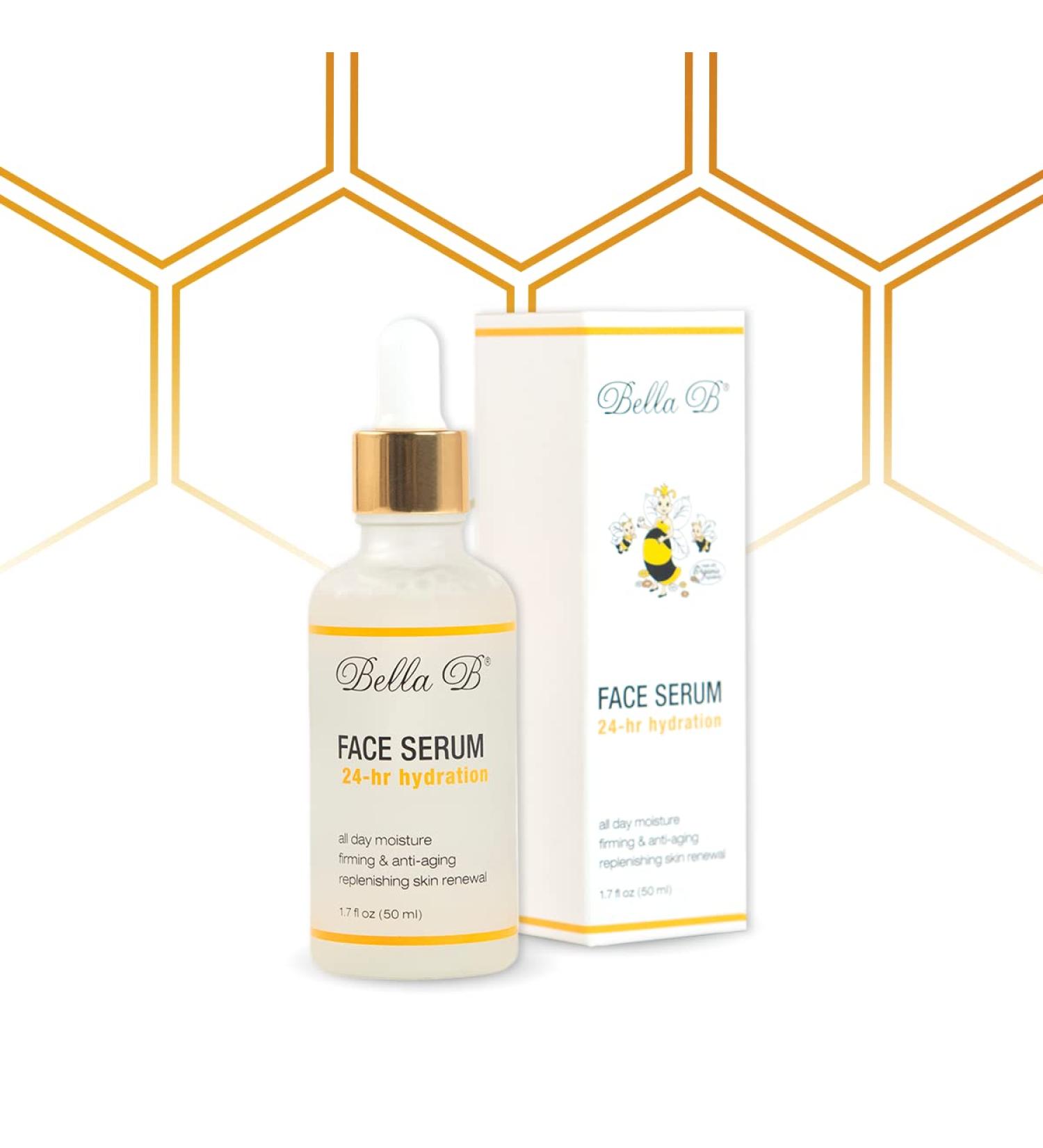 Bella B Face Serum 1.7 oz - Pregnancy Safe Natural Anti-Aging Serum for Radiant Skin - Healthy Beauty Glow - Buy Online on GoSupps.com