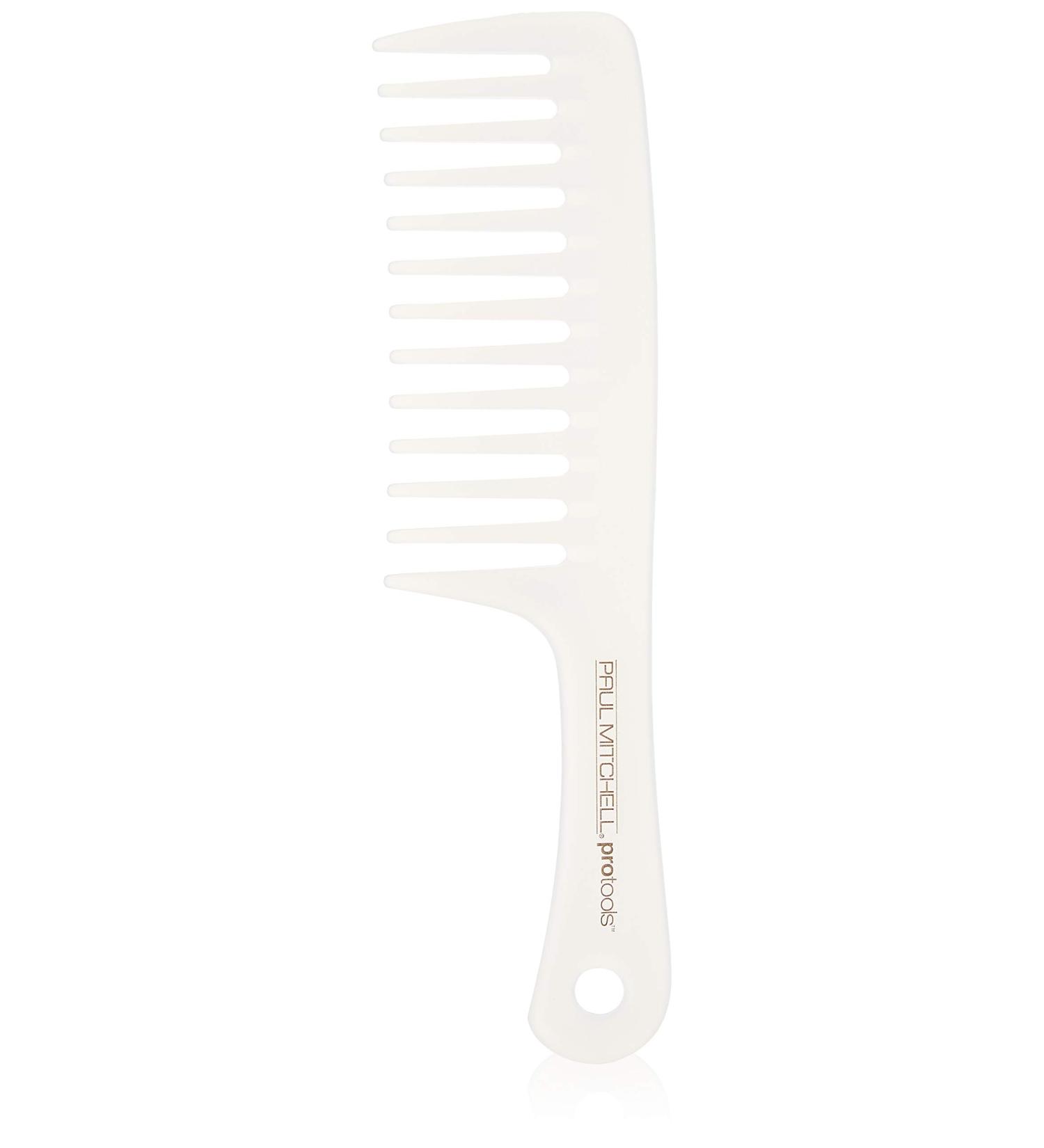 Paul Mitchell Pro Tools Detangler Comb - Wide Tooth Comb for Wet or Dry Hair (Milky White) - Buy Online on GoSupps.com