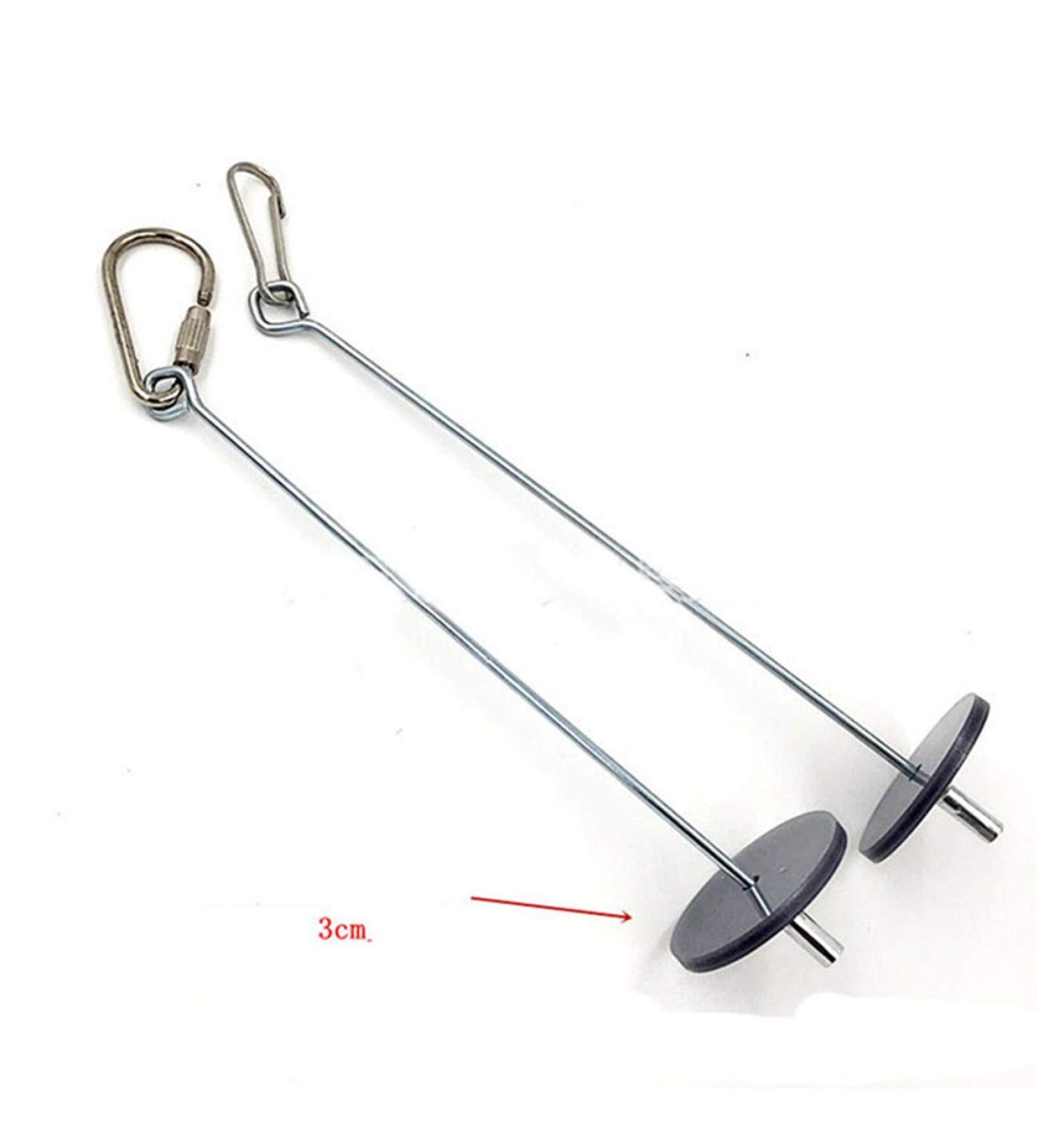 Bigsweety Birds Food Holder for Parrots - Stainless Steel Fruit Spear Stick & Meat Skewer - International Shipping Available - Buy Online on GoSupps.com