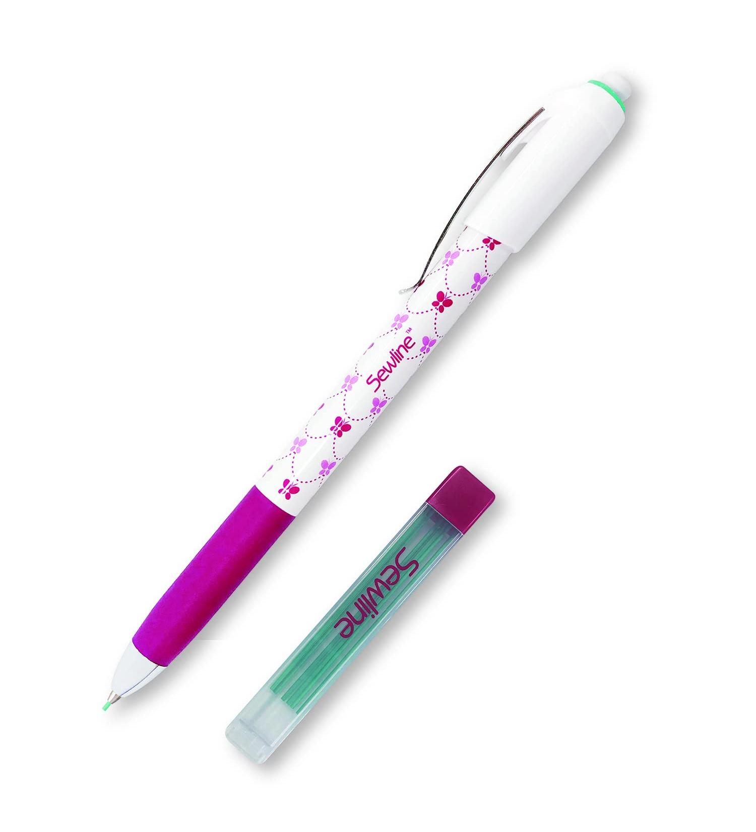 Sewline Mechanical Fabric Pencil in Green - Precision Marking Tool for Sewing Projects - Buy Online on GoSupps.com