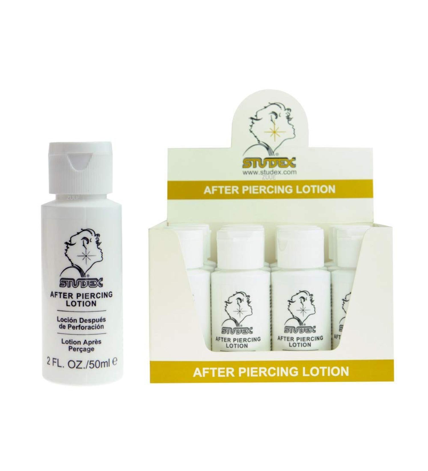 12 x Studex after piercing lotion (50 ml)
