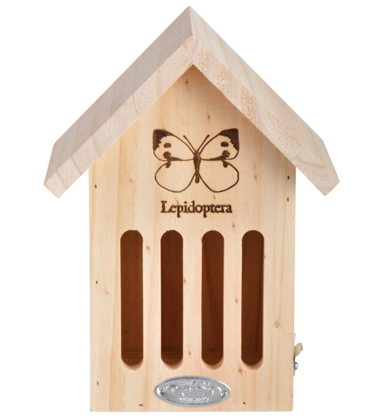 Fallen Fruits WA39 Butterfly House Silhouette FSC 100% Brown 22.9 cm*12.2 cm*16.9 cm