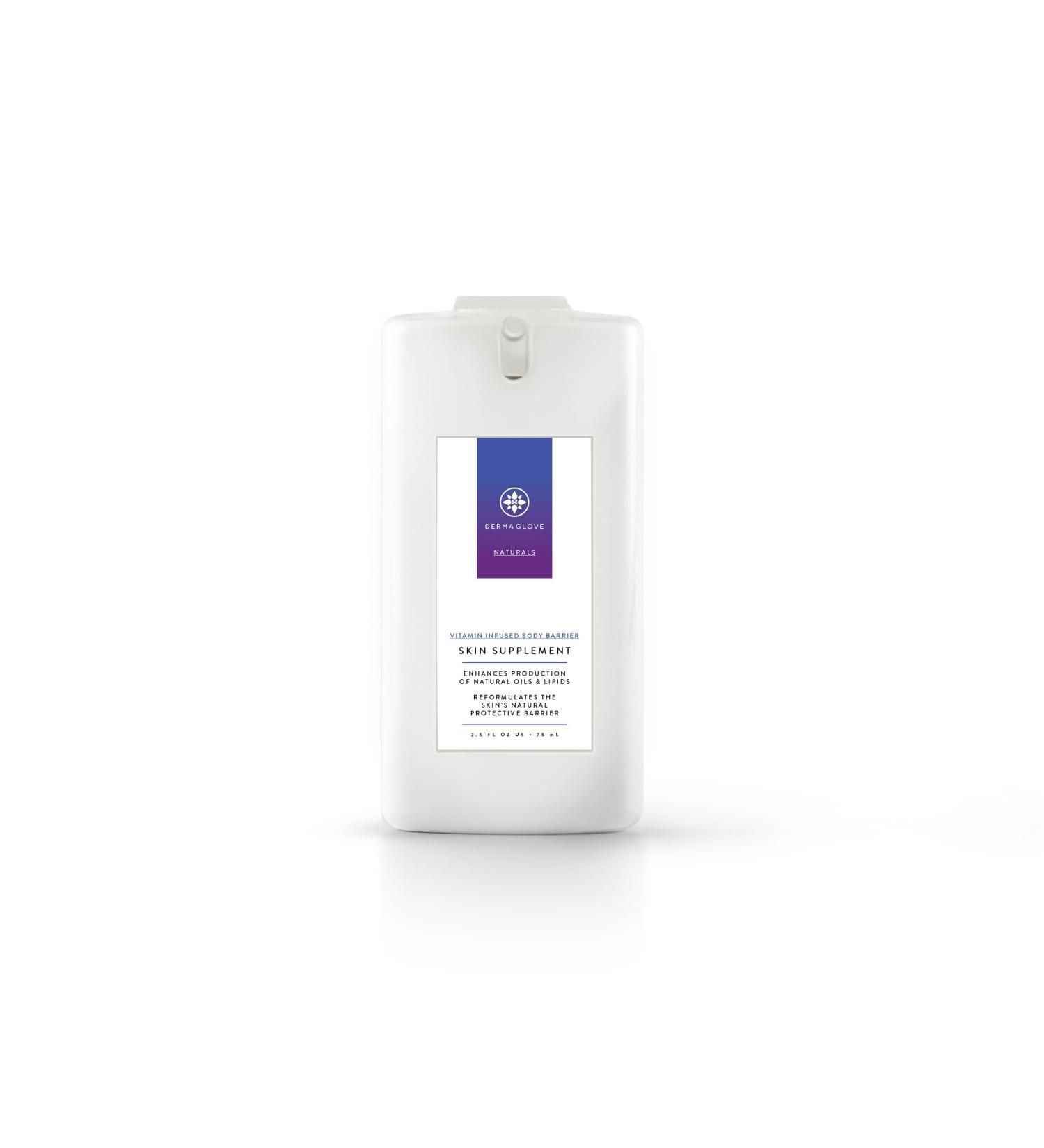 DERMAGLOVE - Skin Supplement | All-Natural Skin Perfecting Moisturizer | Rejuvenates & Smooths Fine Lines | Reduces Dullness | Infused with Baobab Apricot Grape Seed & Hyaluronic Acid | 75mL