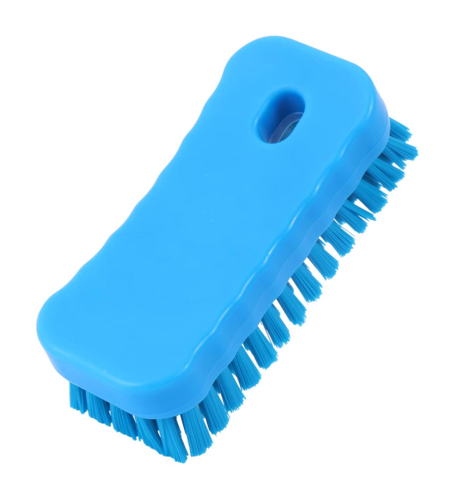 minkissy Nail Brush Nail Clean up Brush Nail Cleaner Brush Nail Cleaning Brush Fingernail Scrub Nail Scrubbing Brush Toe Brush Shoe Cleaning Ball Polyester 11.5x5cm Blue - Buy Online on GoSupps.com