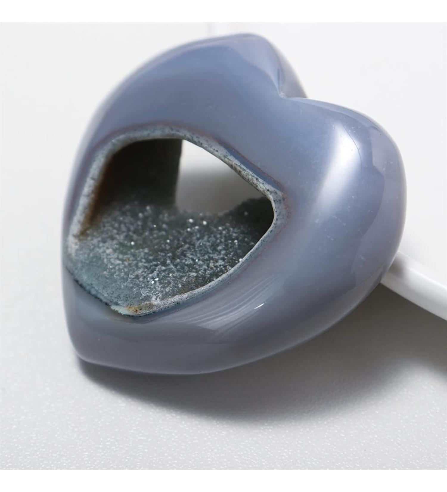 Natural Crystal Rough Specimen Natural Colorful Crystal Stone Agate Crystal Cluster Heart Shape Crystal CaveStone Home Decoration Crafts DecorationStone Stone Mineral Specimen (Color : Random Color 4-5cm Random Color - Buy Online on GoSupps.com