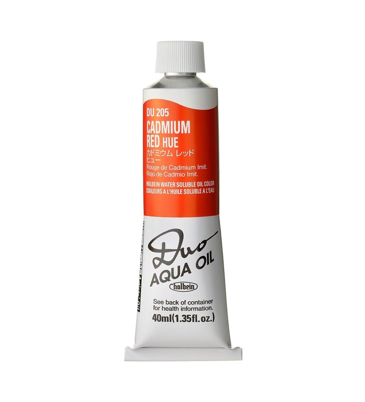 Holbein Duo Aqua Oil Cadmium Red Hue (A) 40ml