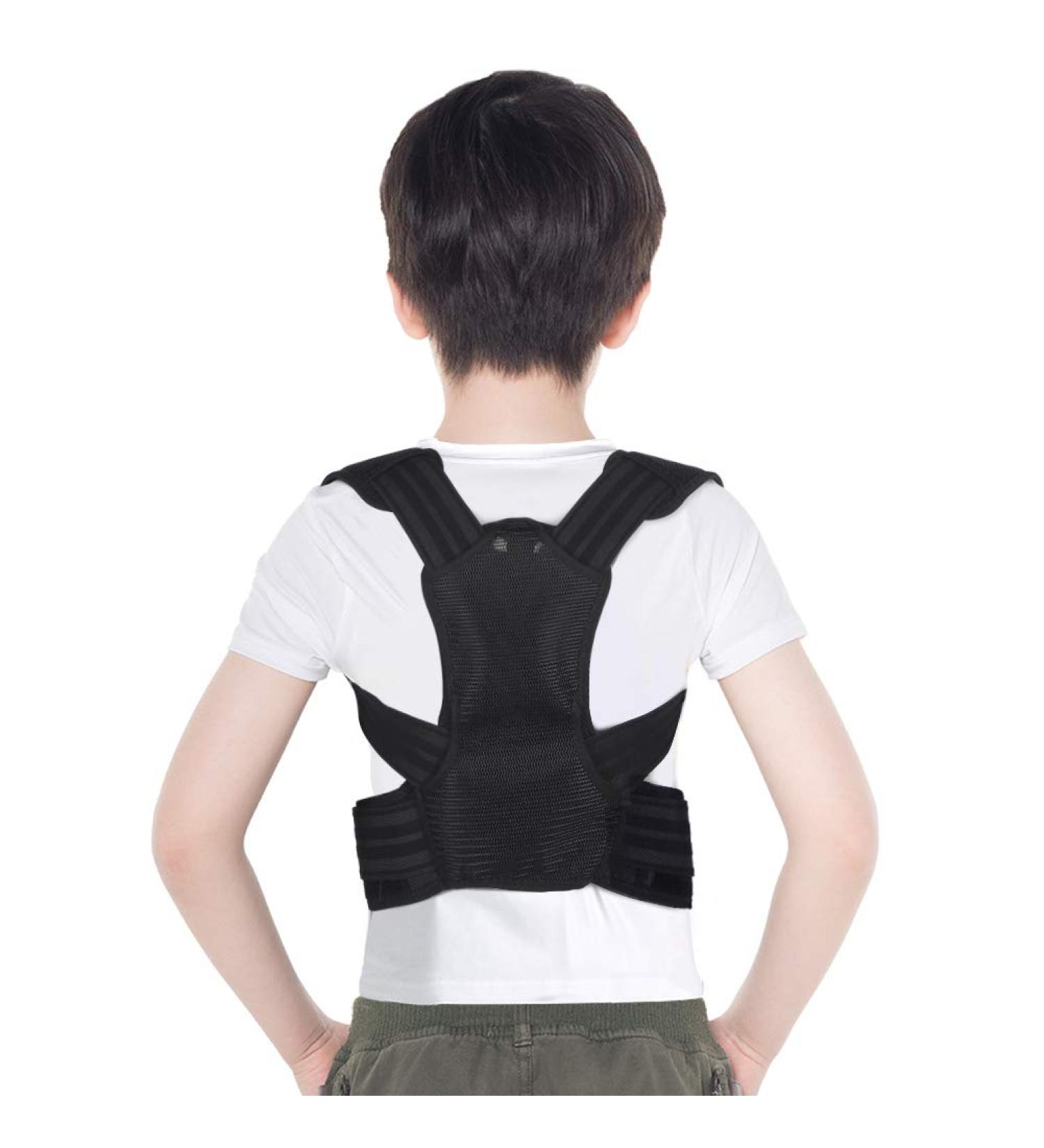 Yosoo Health Gear Kids Posture Corrector - Spinal Support Brace for Improved Posture and Pain Relief - Size L (Waist 32-42) - Buy Online on GoSupps.com