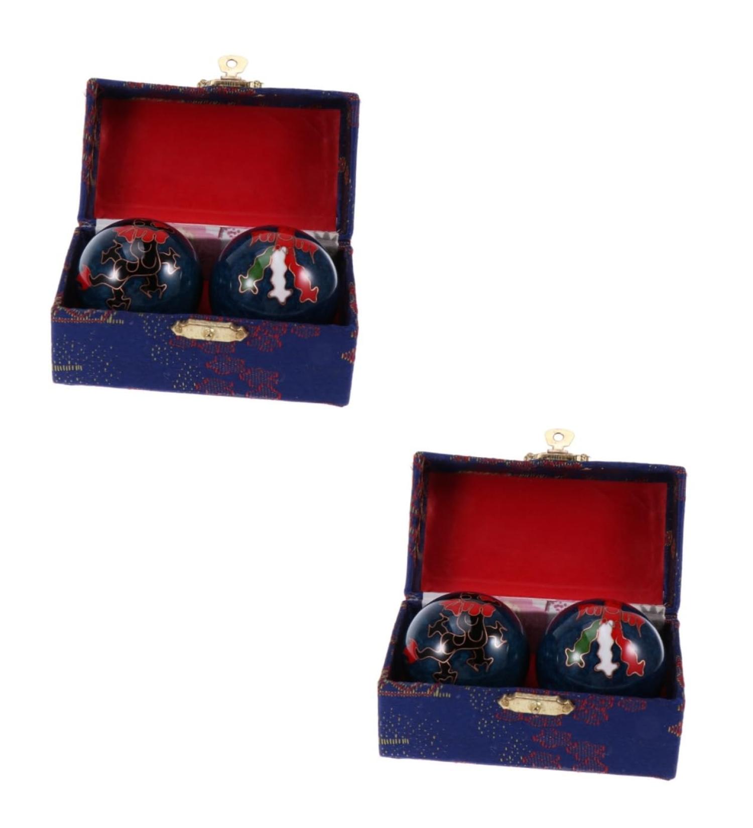 Buy Magiclulu 2nd Hand Stress Reduction Baoding Balls | Fitness & Massage Tool for Relaxation & Health - Buy Online on GoSupps.com